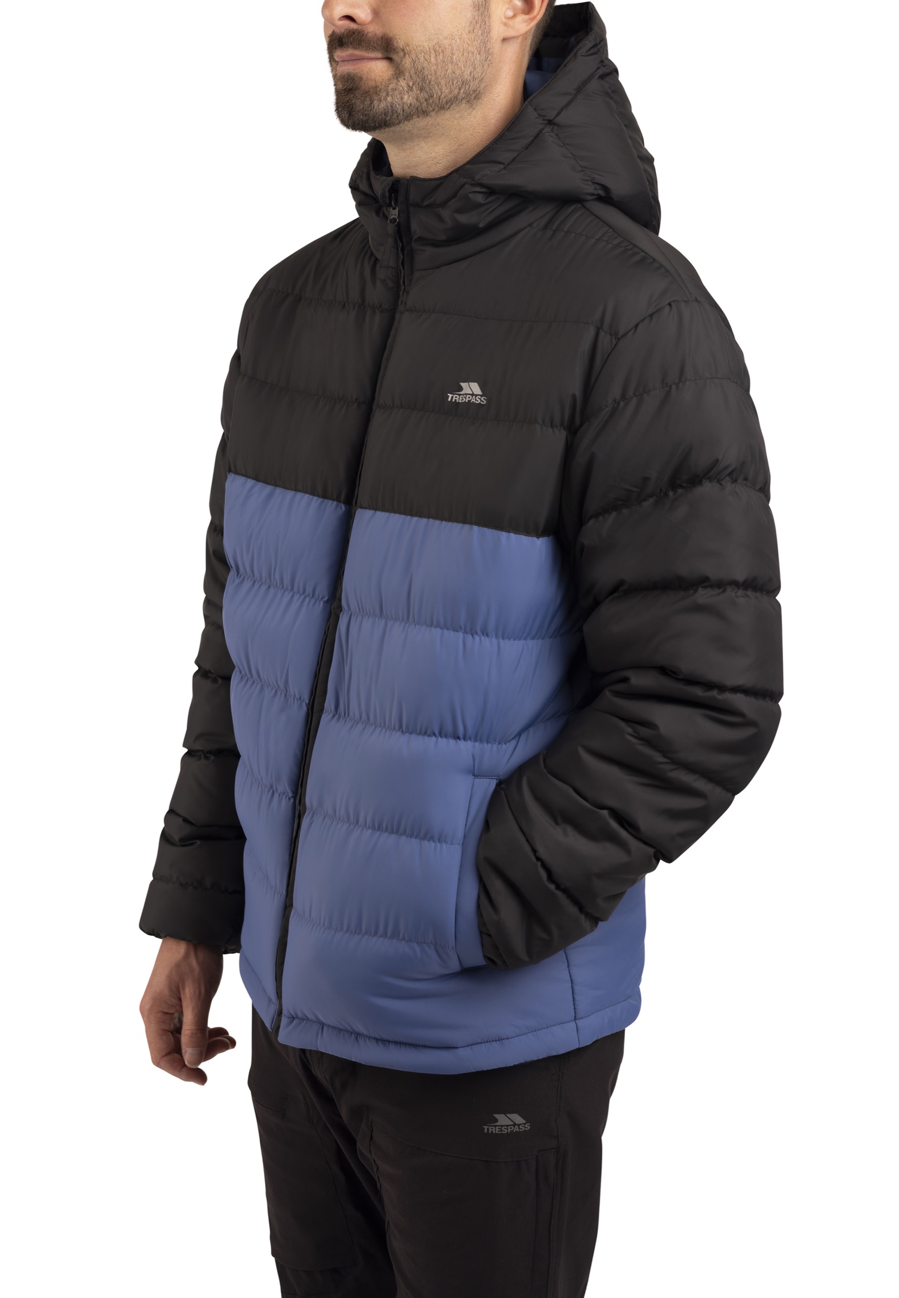 Fritidsjakke Oskar, herre, Indigo Tone