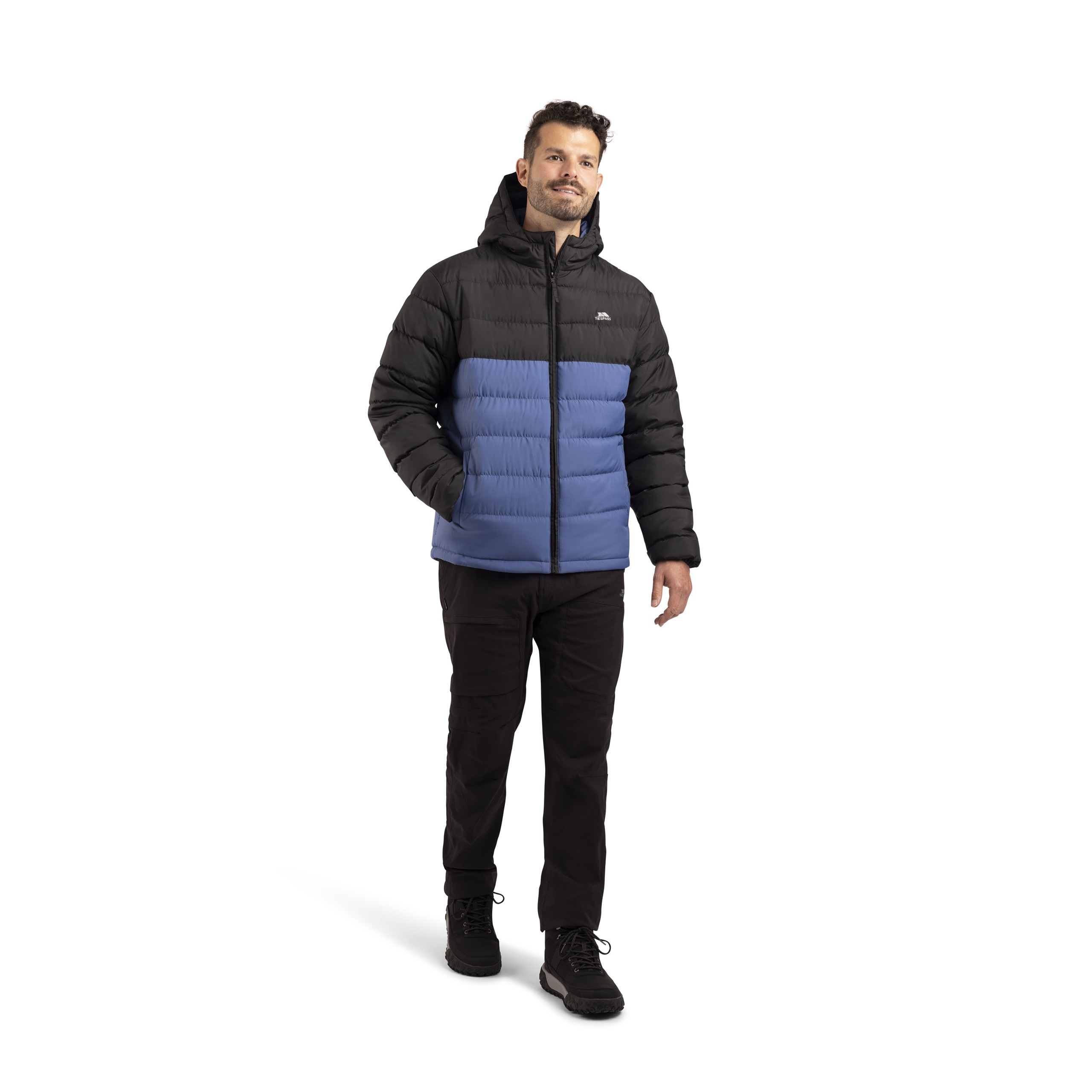 Fritidsjakke Oskar, herre, Indigo Tone