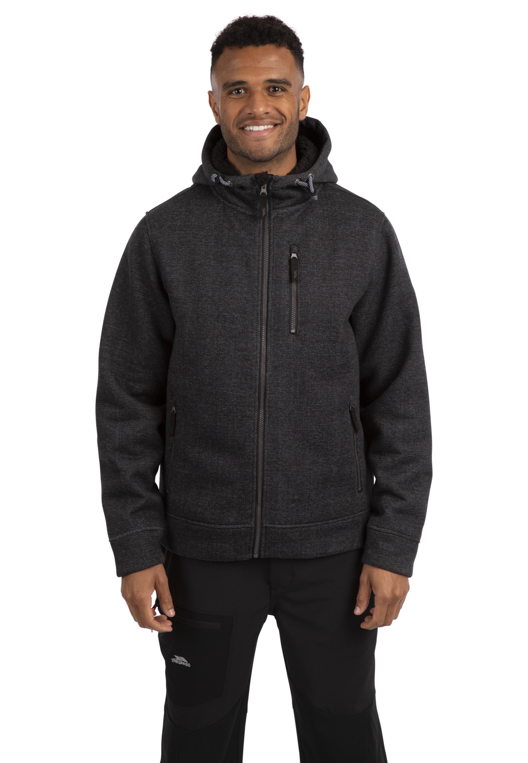 Fritidsjakke Truther, herre, Black Marl