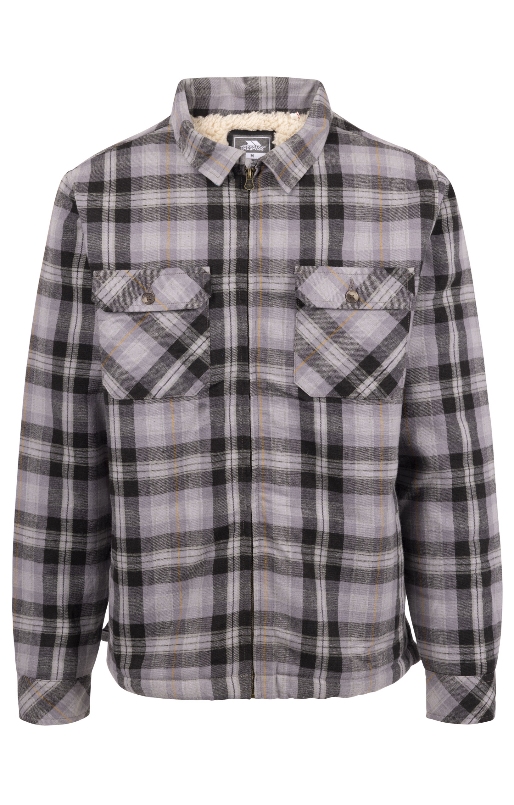 Polo/skjorte Danehill, herre, Storm Grey Check