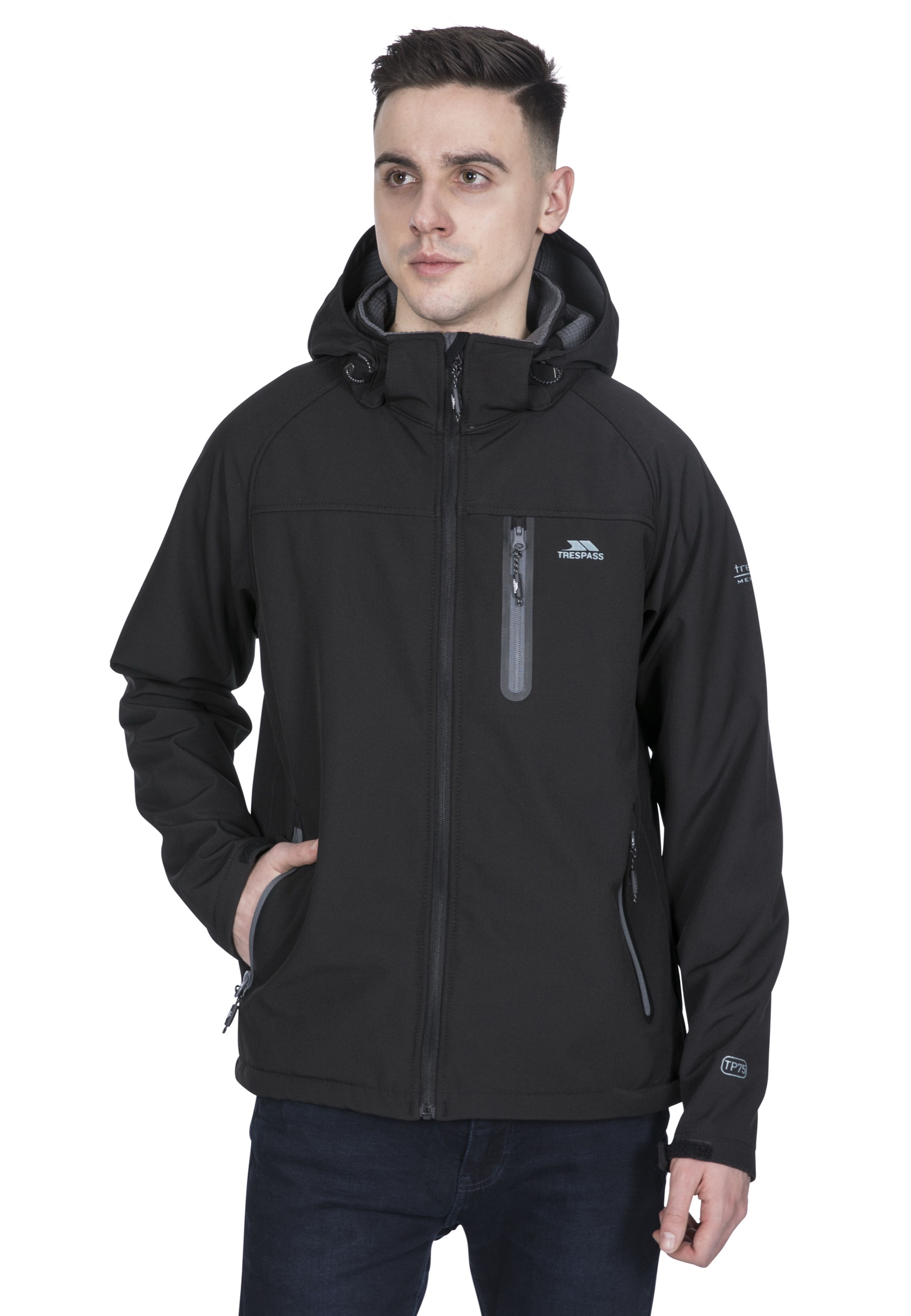 Softshelljakke Accelerator II, herre, Black