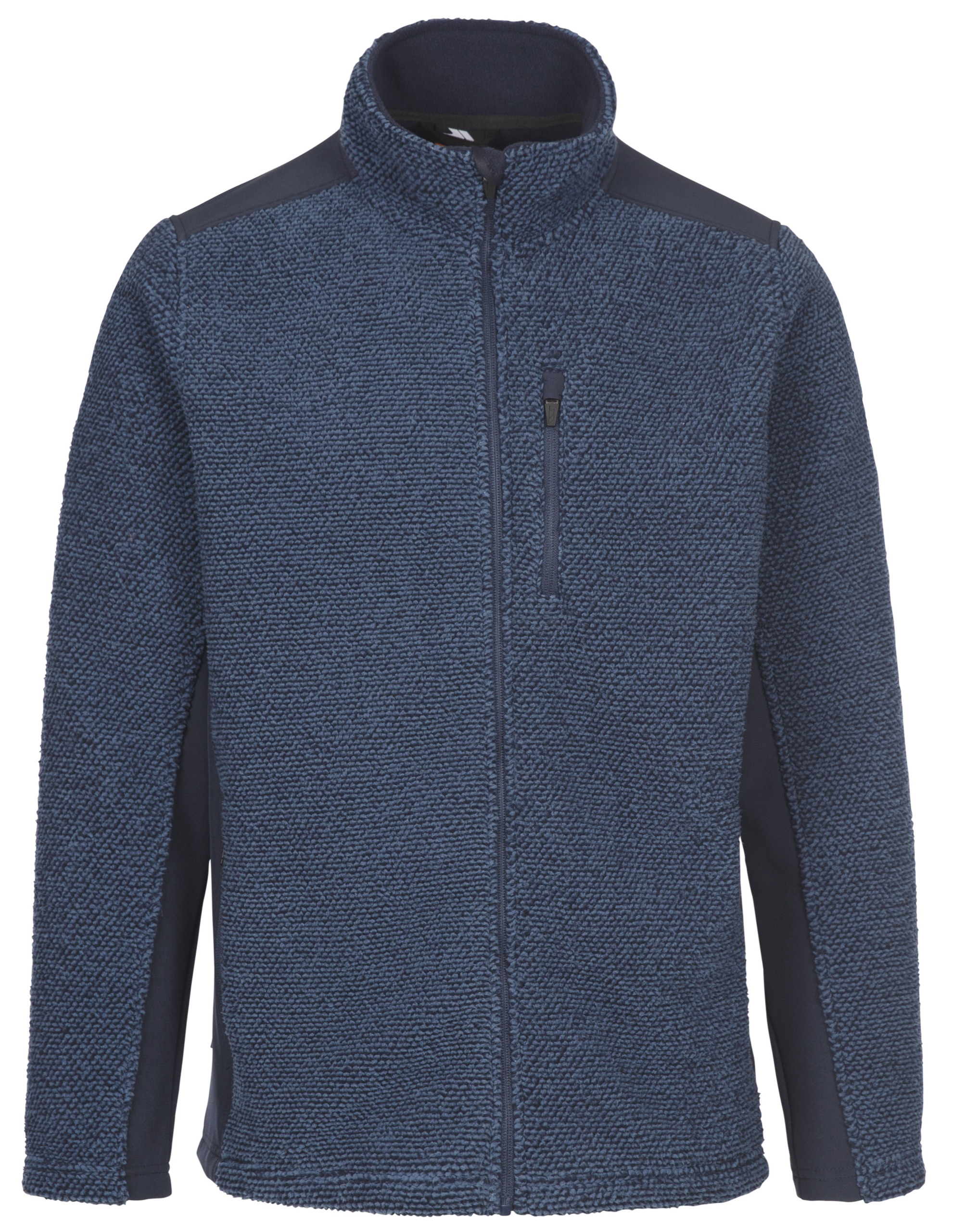 Fleecetrøje Faratino, herre, Smokey Blue Stripe