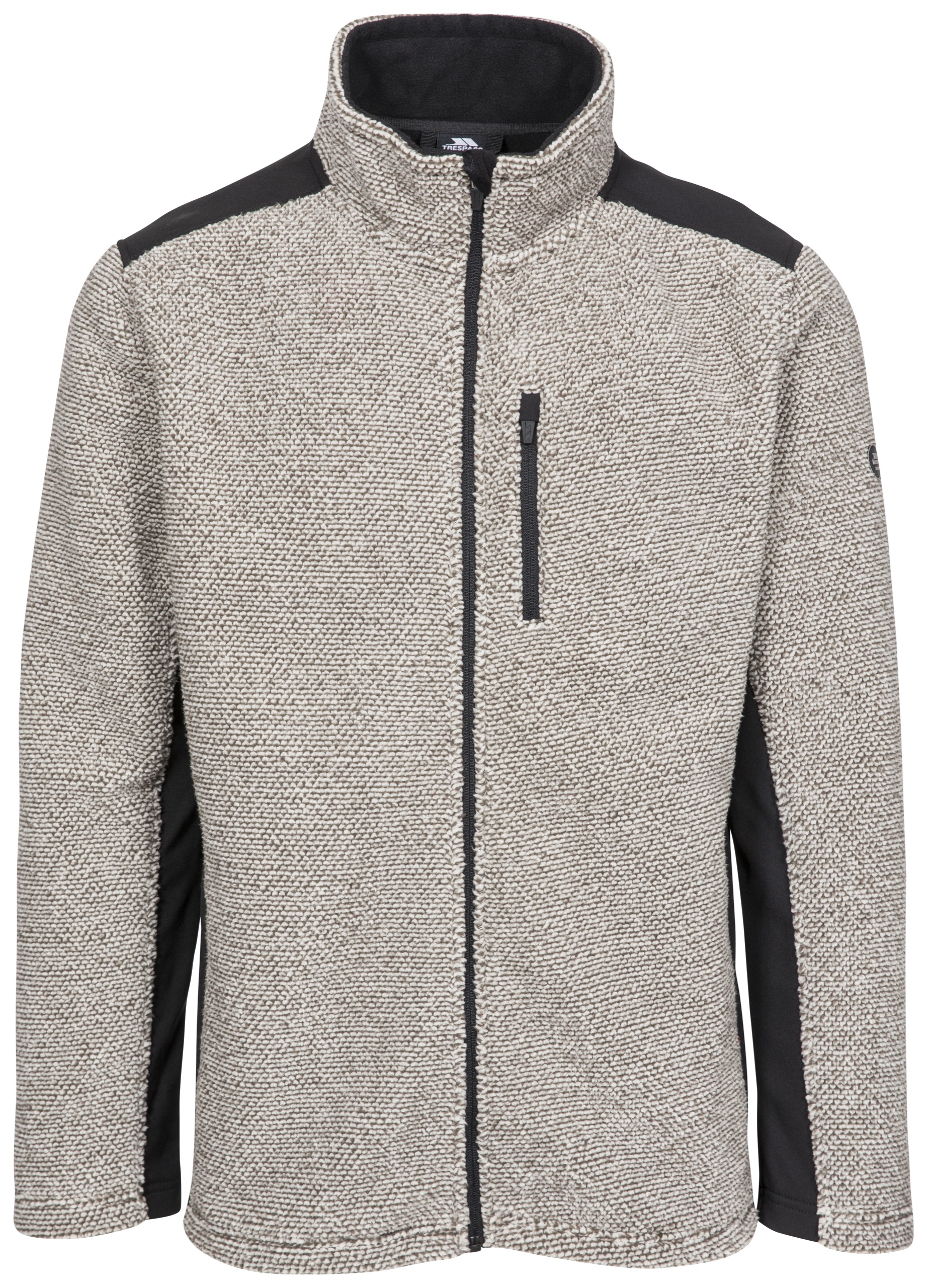 Fleecetrøje Faratino, herre, Truffel Stripe