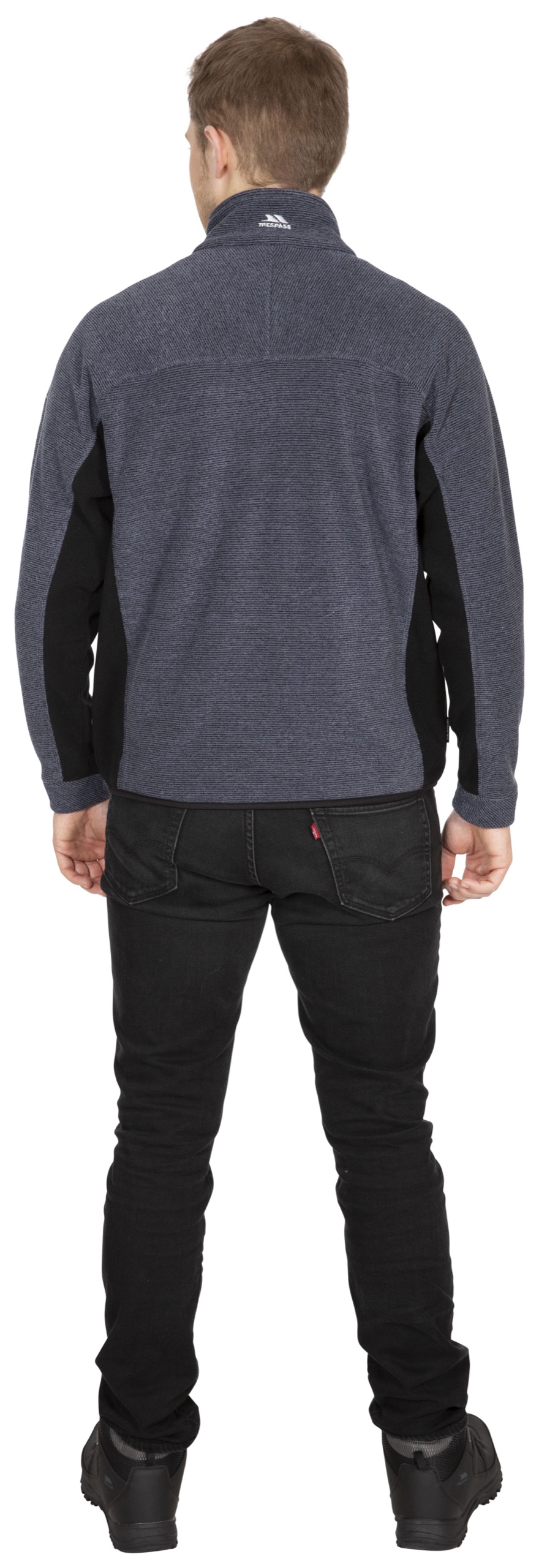 Fleecetrøje Jynx, herre, Navy Stripe