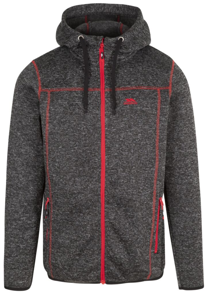 Fleecetrøje Odeno B, herre, Black Marl