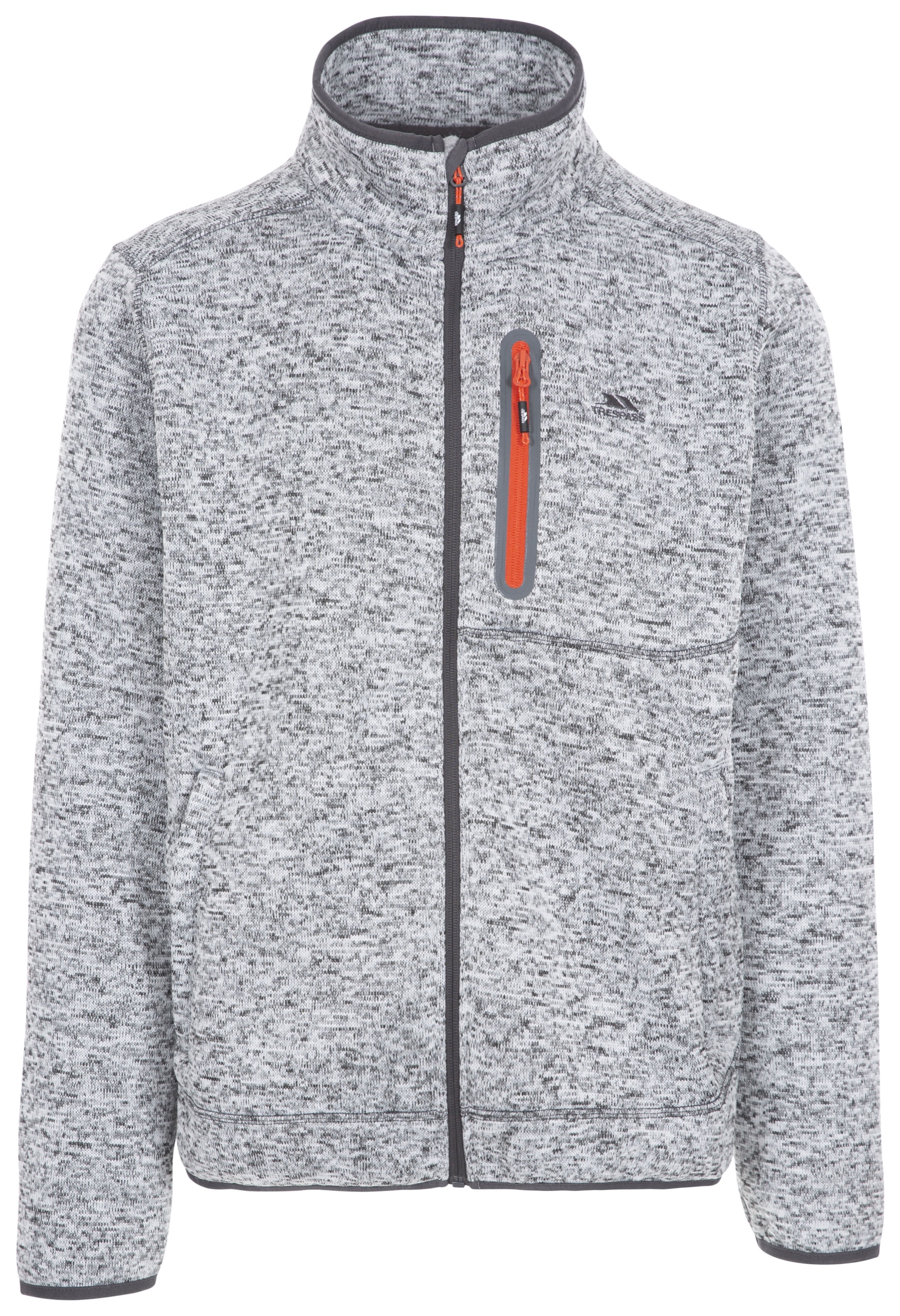 Fleecetrøje Bingham, herre, Grey Marl