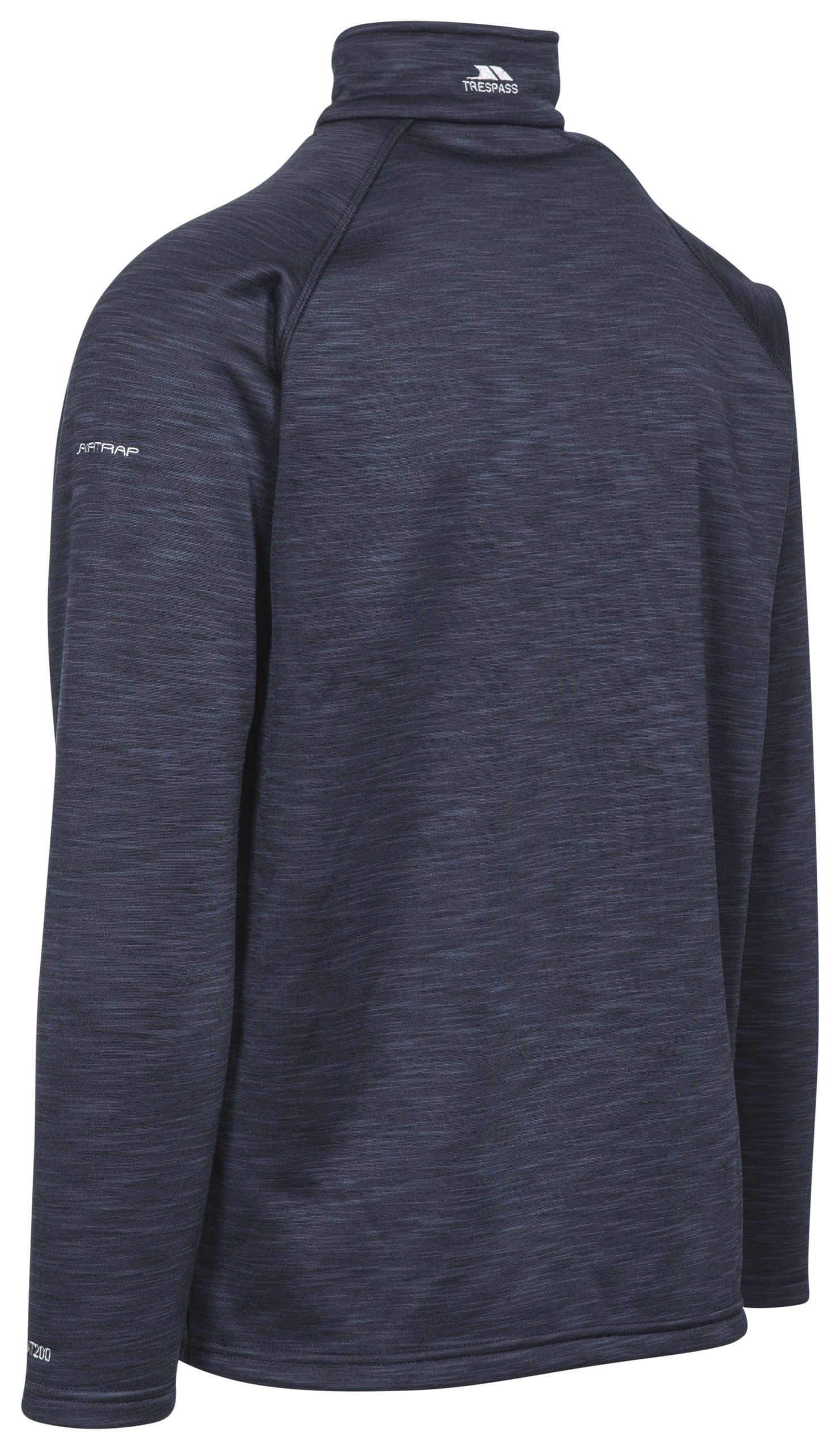 Fleecetrøje Collins, herre, Navy Marl