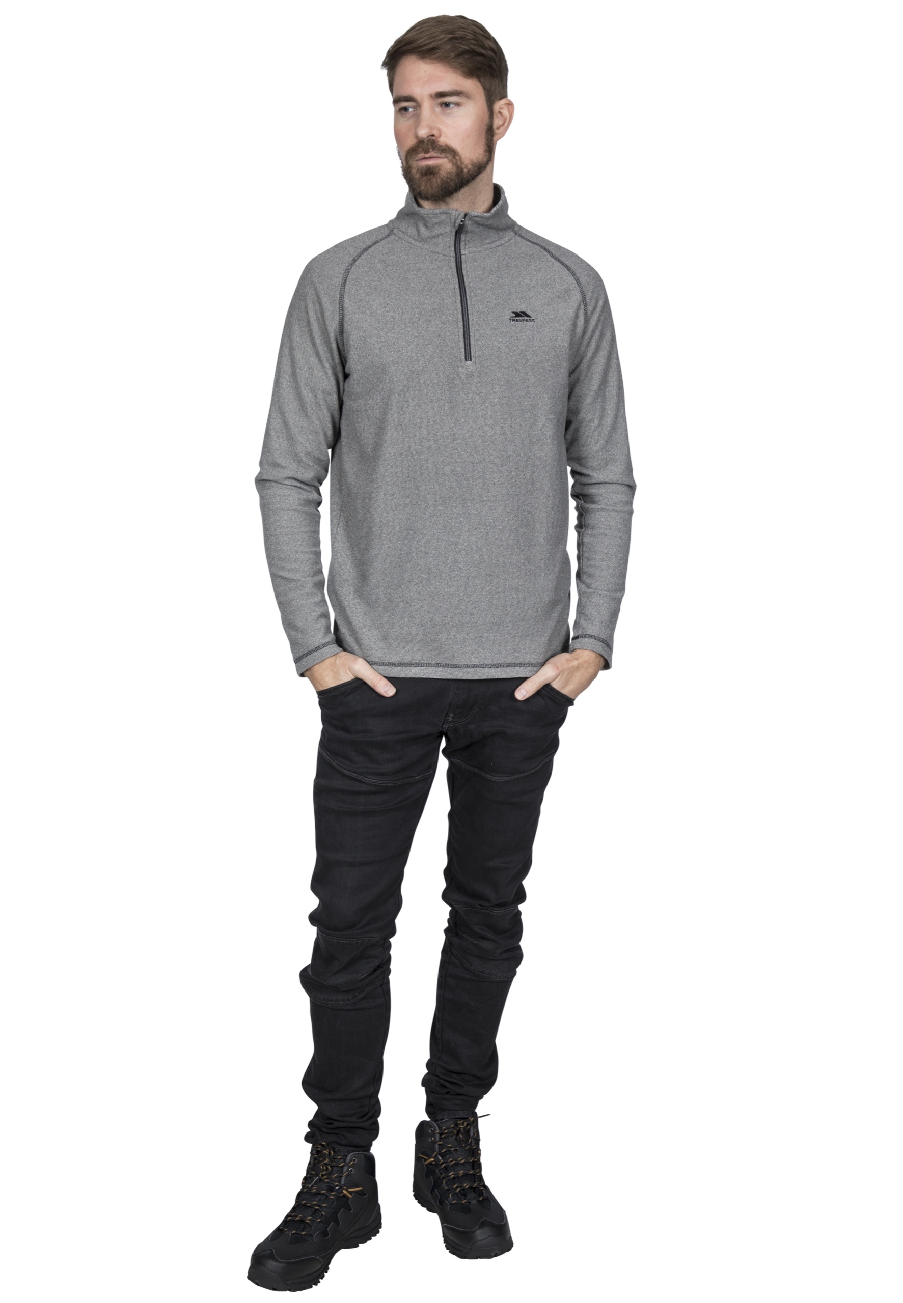 Microfleece Keynote, herre, Black