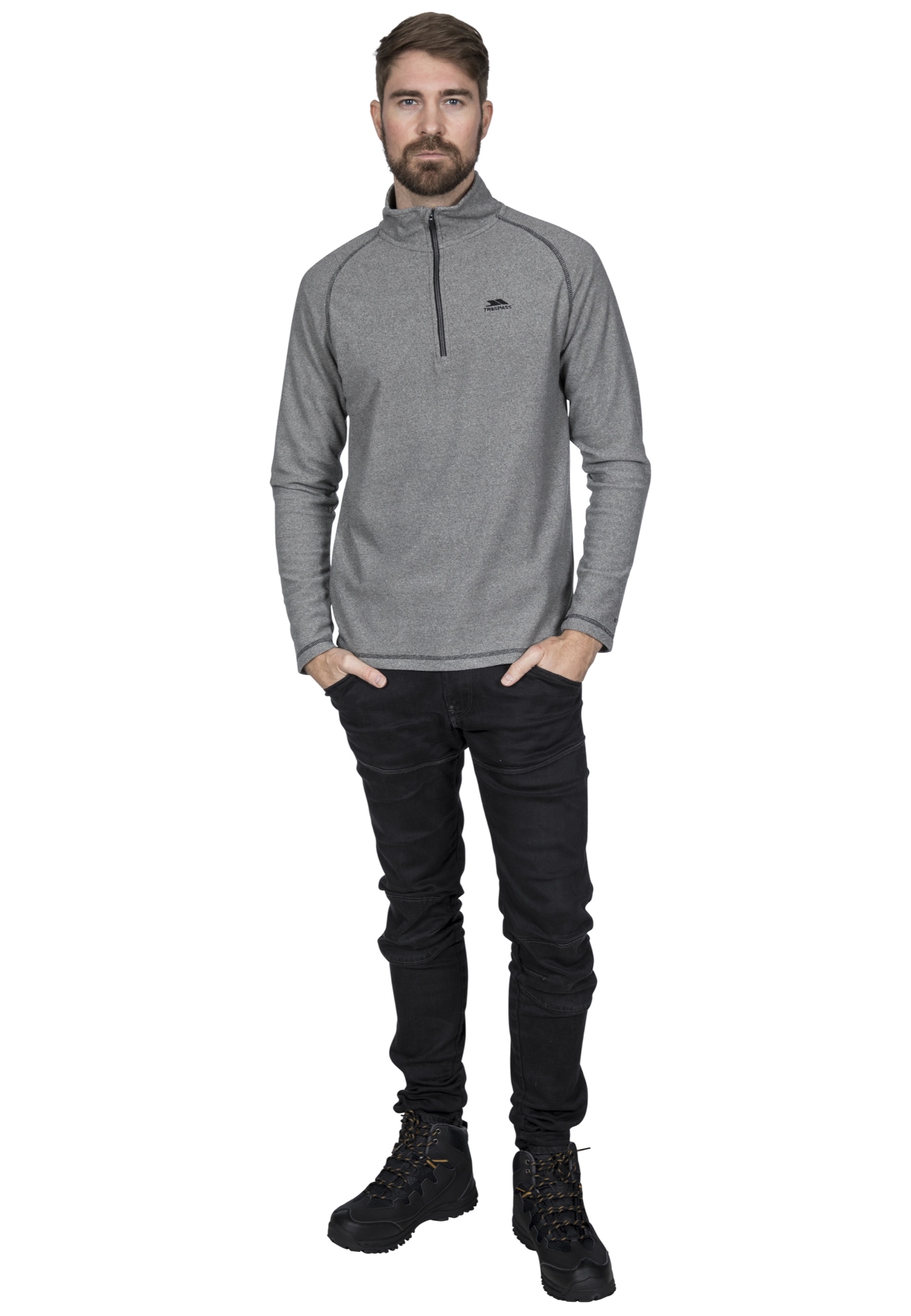 Microfleece Keynote, herre, Black