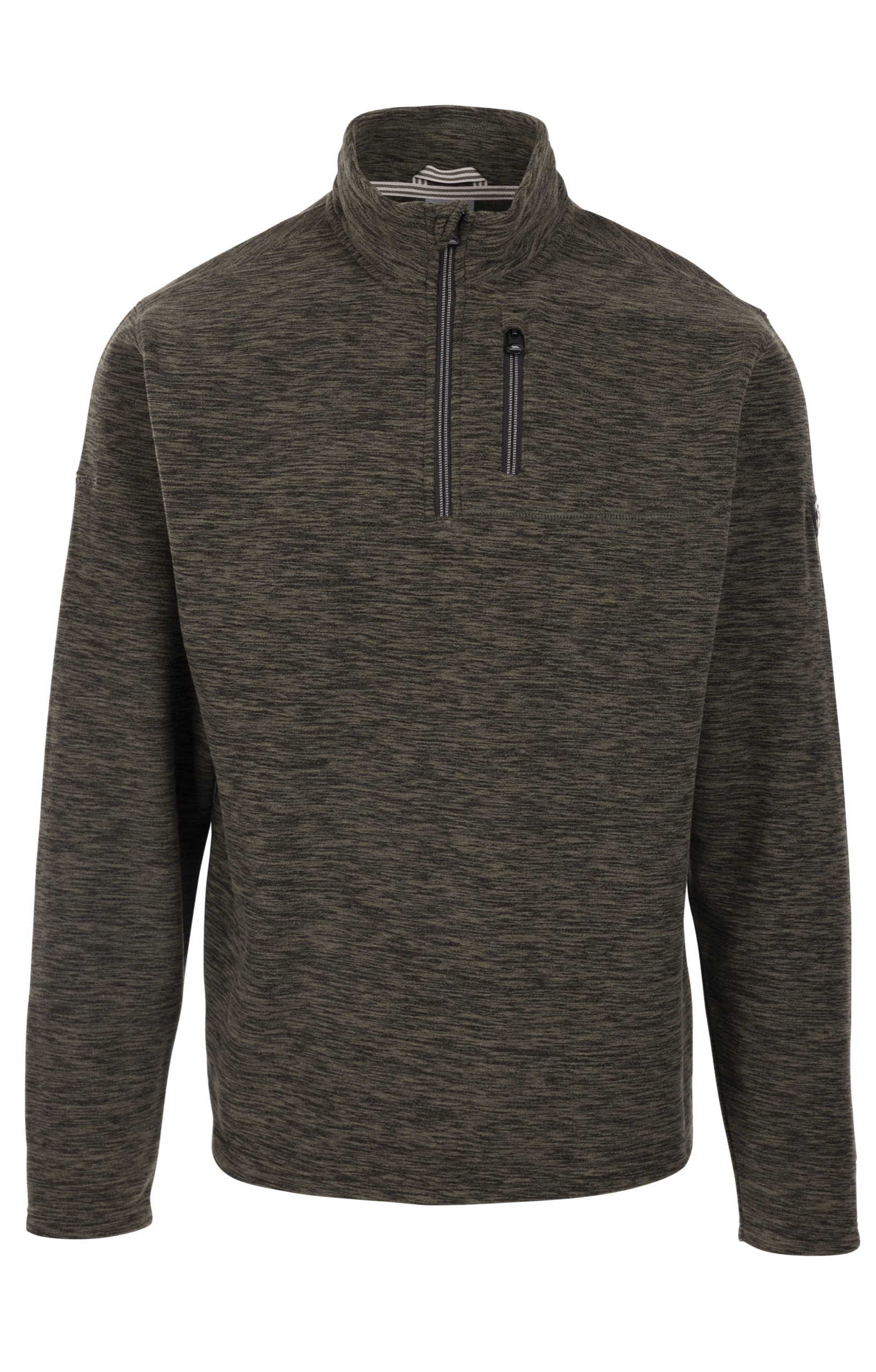 Microfleece Farnworth, herre, Dark Vine Marl