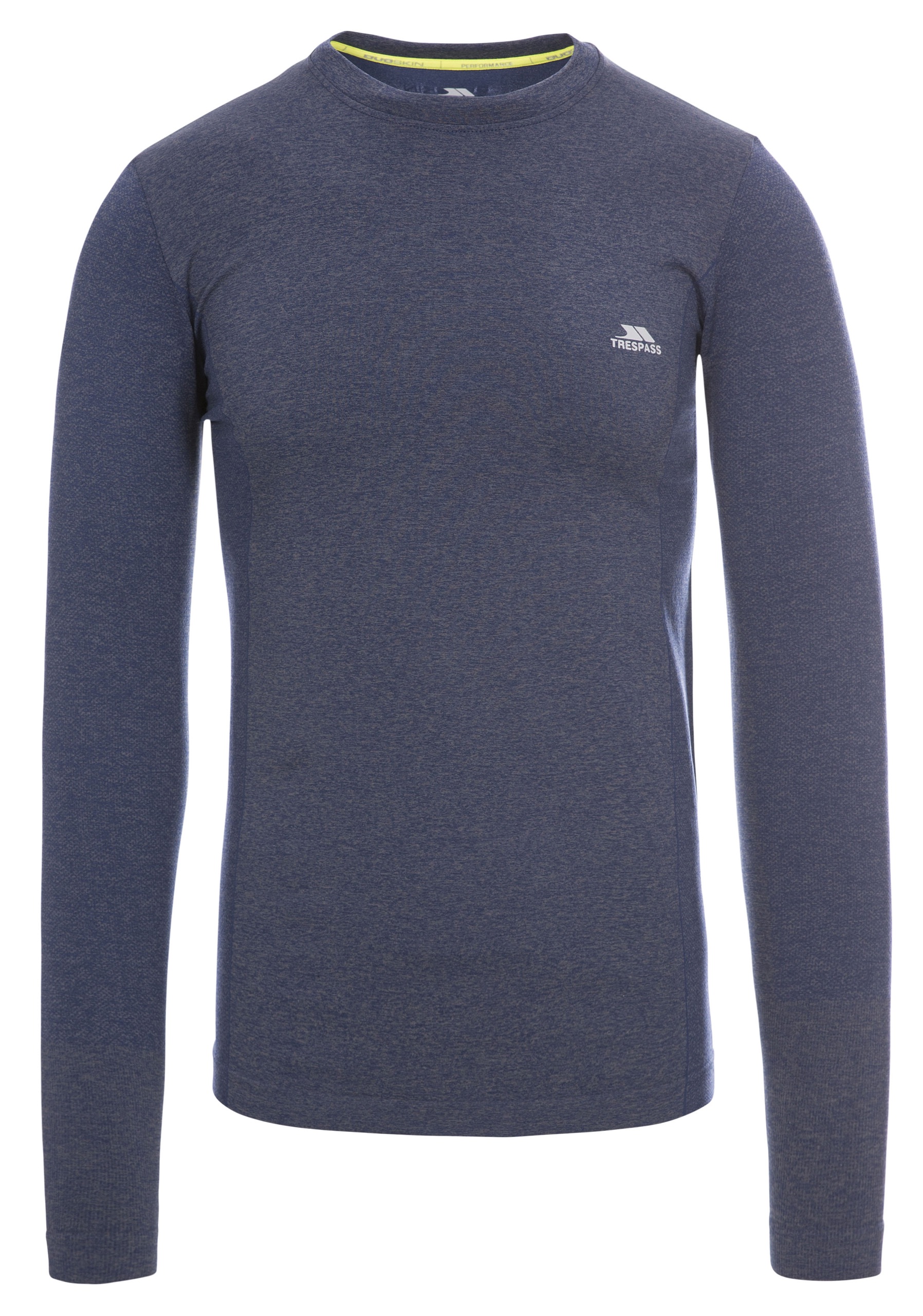 Langærmet overdel Timo, herre, Navy Marl