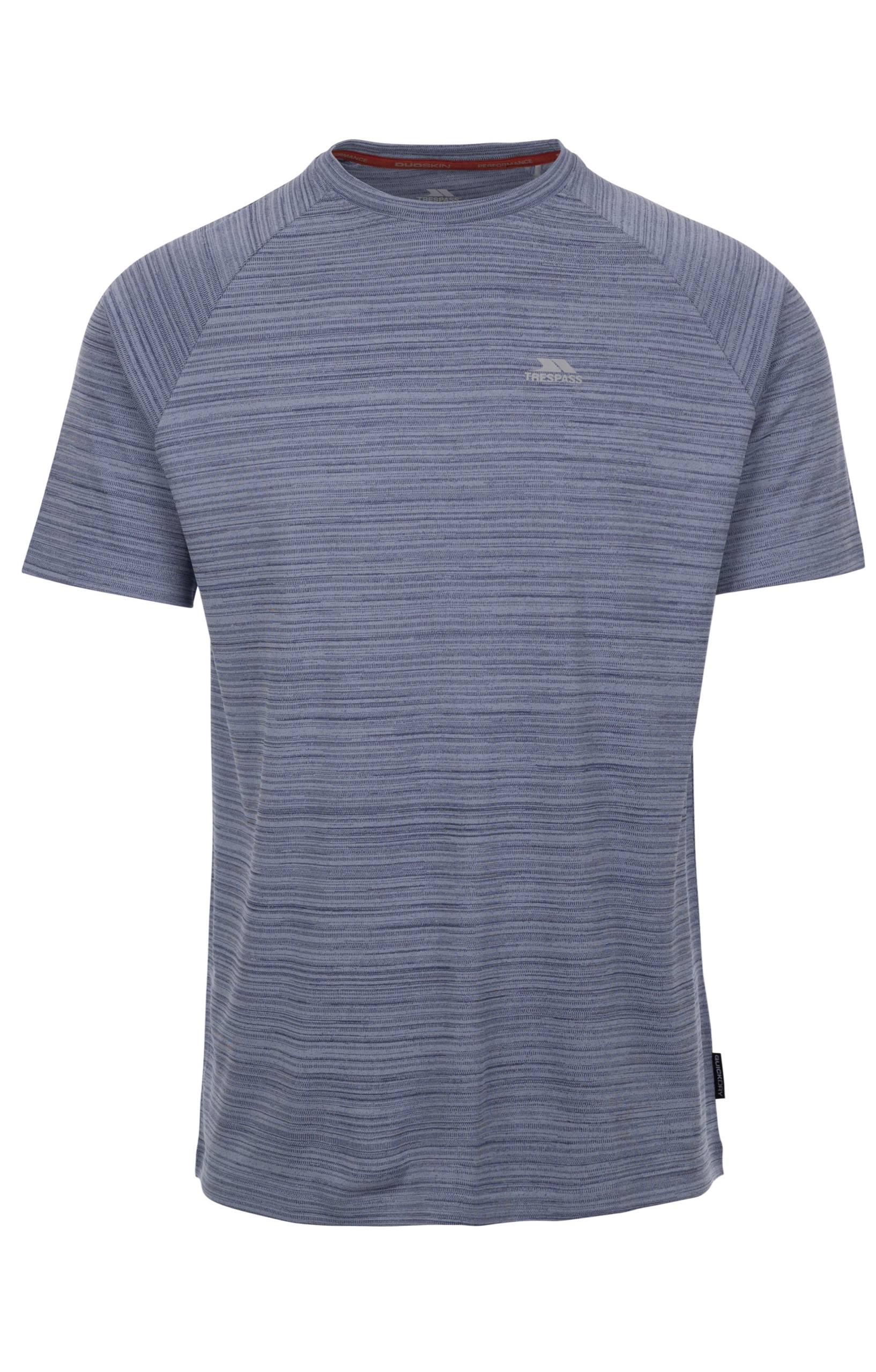 T-shirt Leecana, herre, Denim Blue Marl