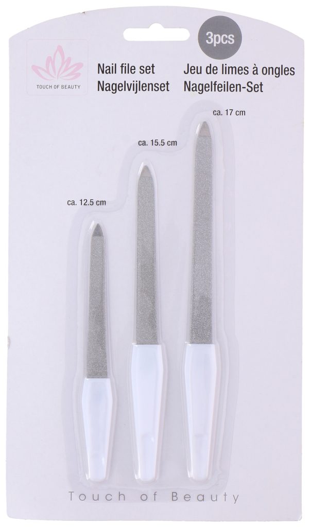 Neglefile metal 3 stk