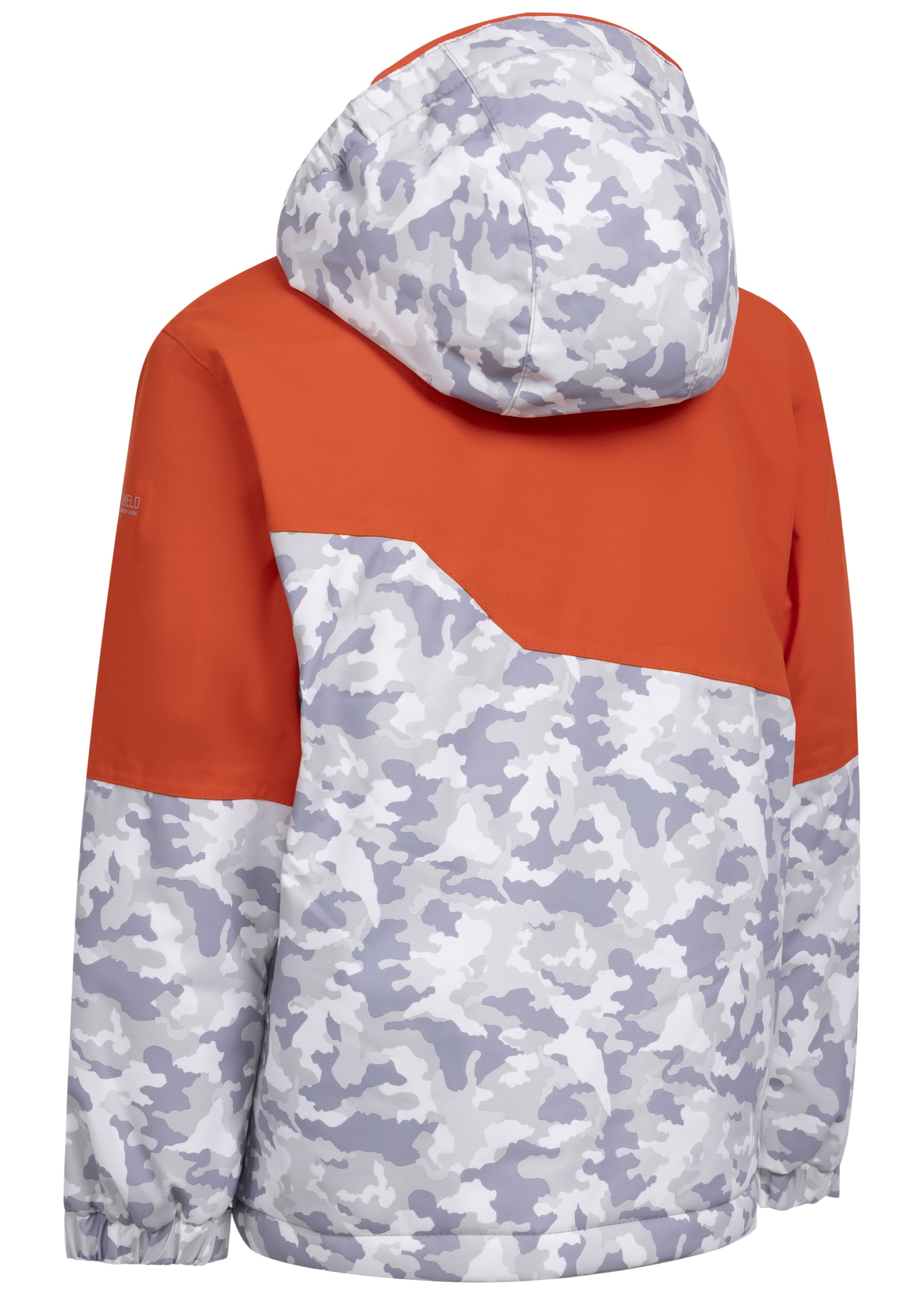 Skijakke Osen, børne, Tangerine