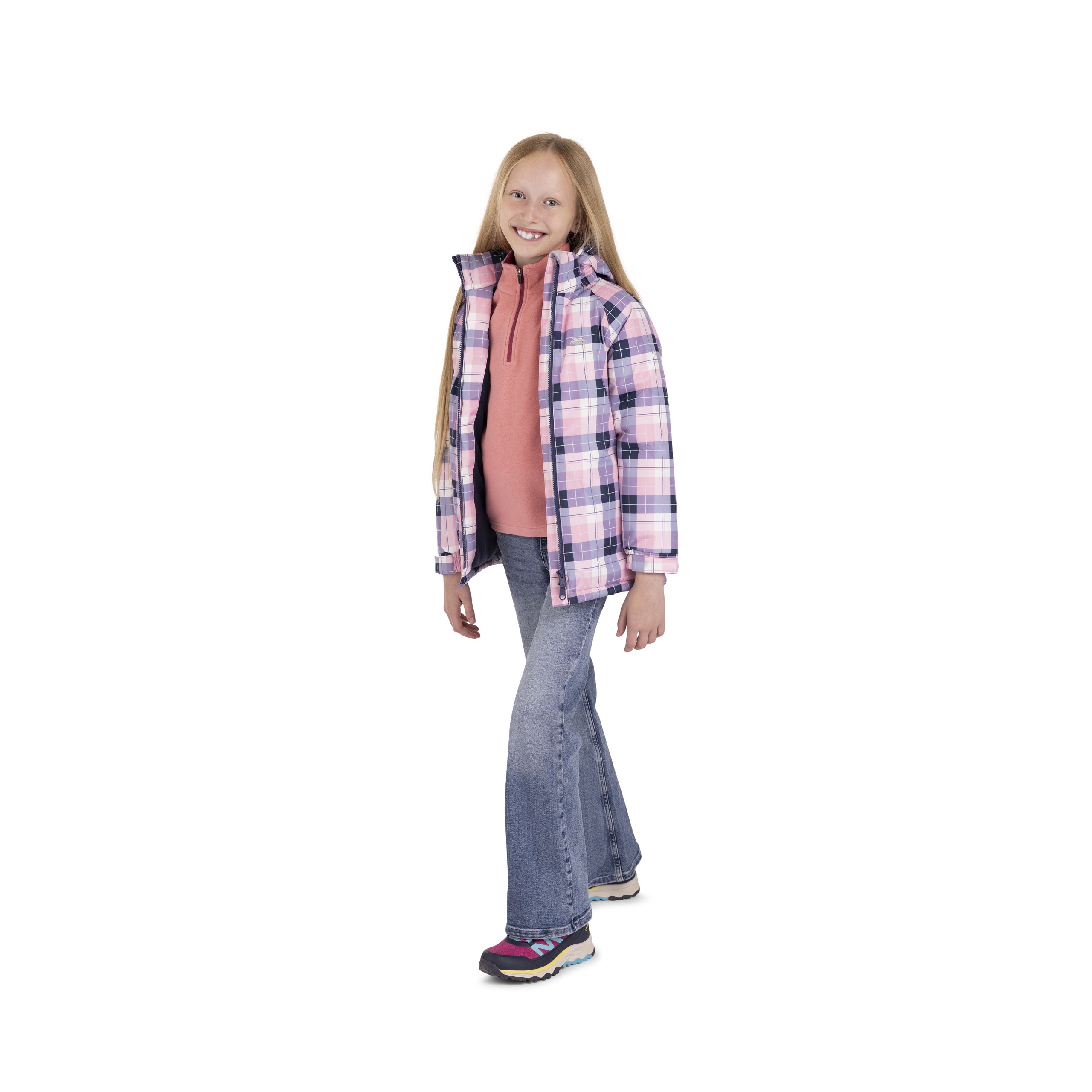 Regnjakke Orland, pige, Pink