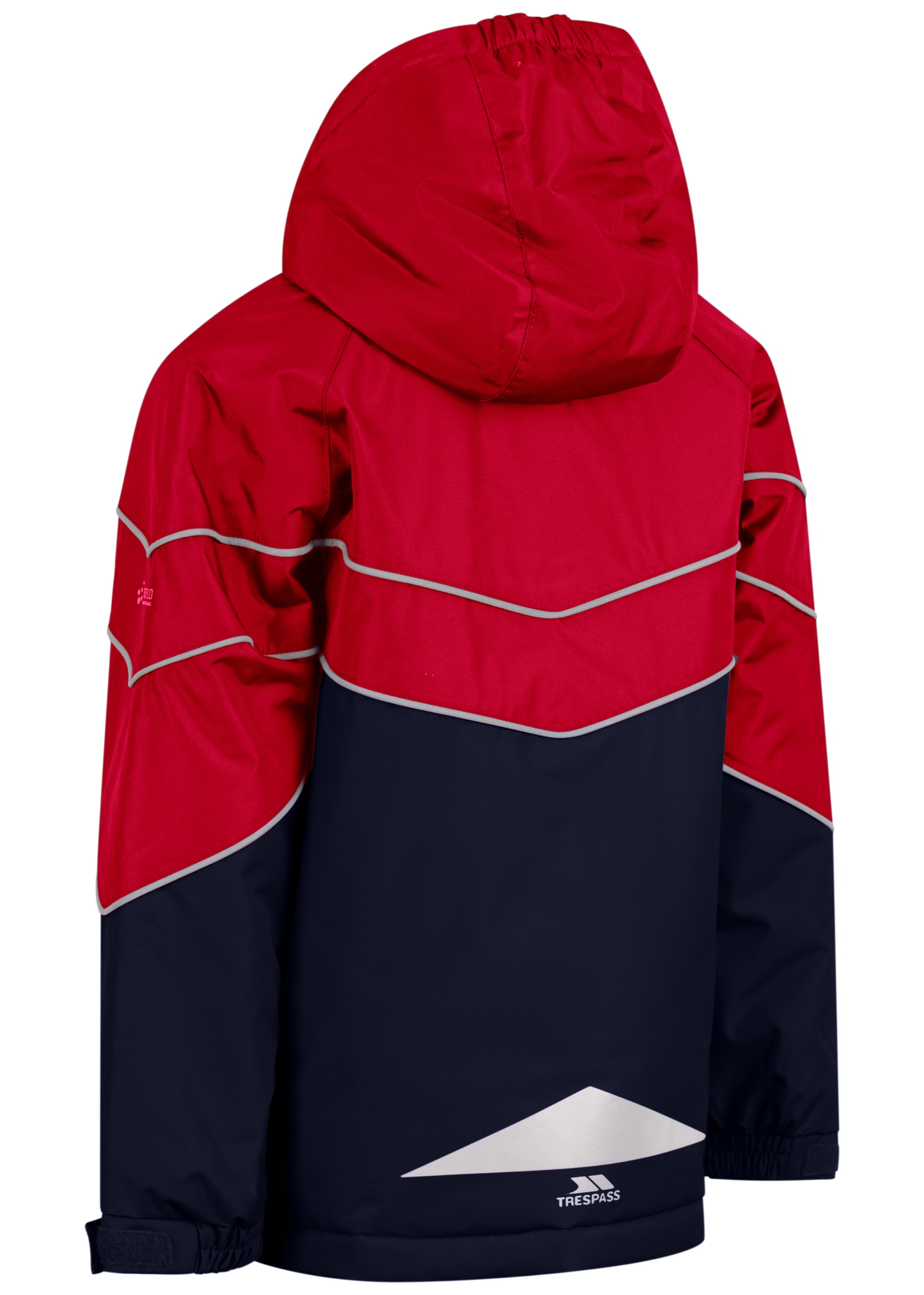 Regnjakke Strass, dreng, Red
