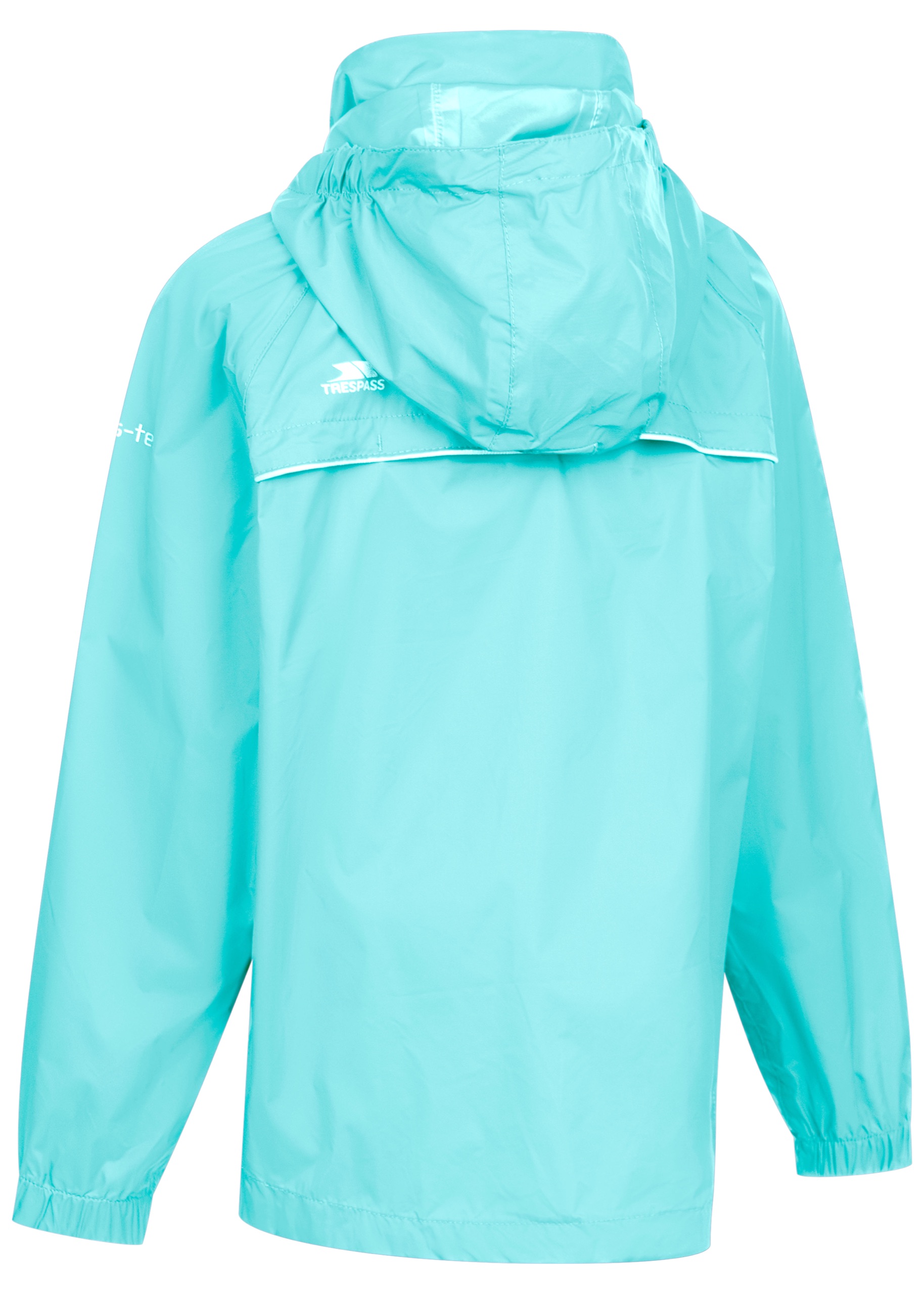 Regnjakke Qikpac X, børne, Aquamarine