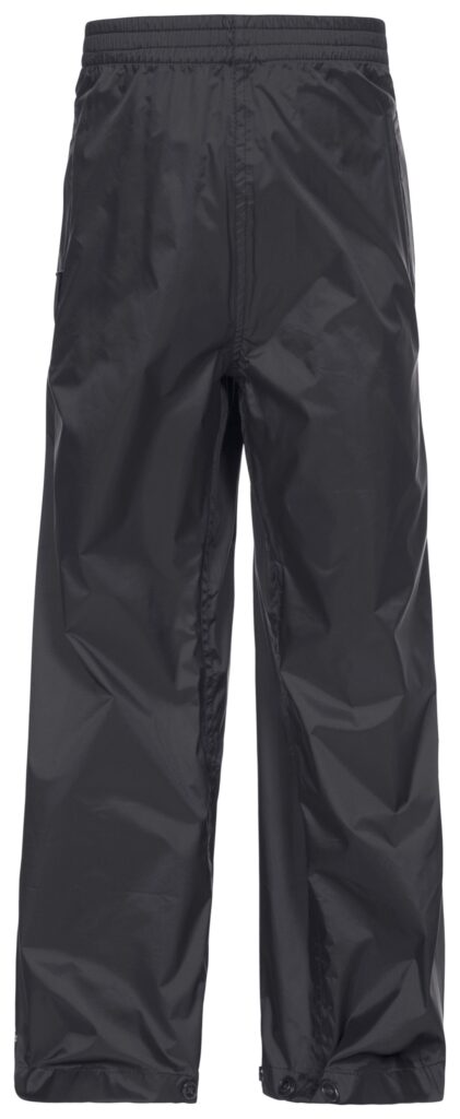 Regnbukser Qikpac Pant, børne, Black