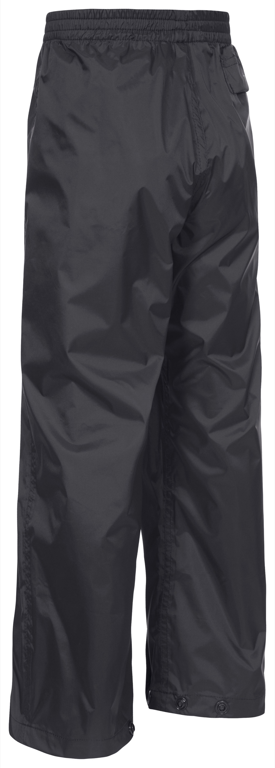 Regnbukser Qikpac Pant, børne, Black