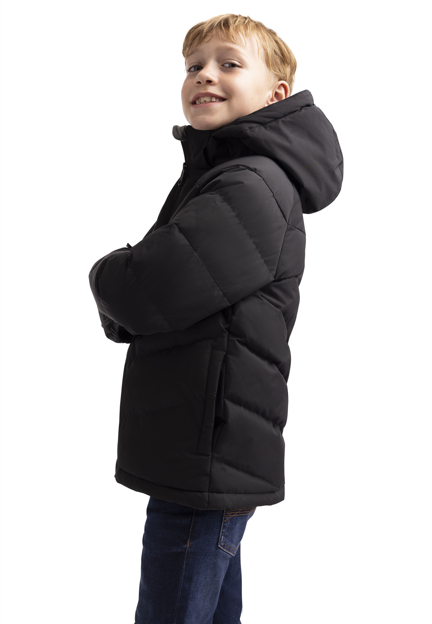 Fritidsjakke Aldery, børne, Black