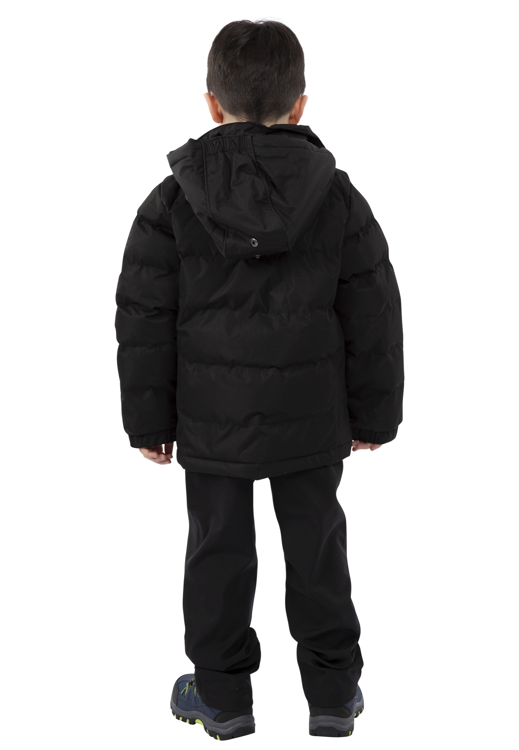 Fritidsjakke Tuff, dreng, Black