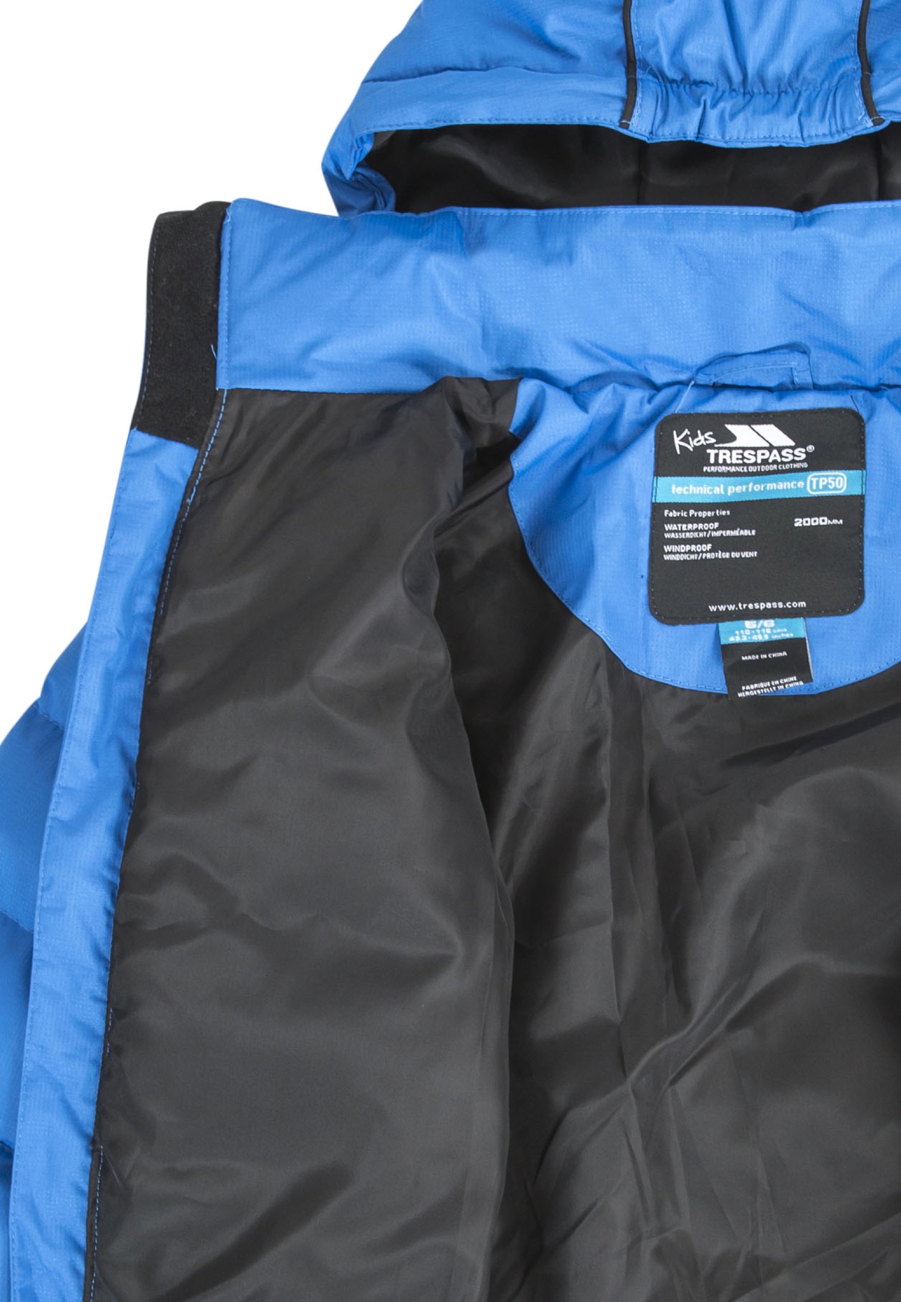 Fritidsjakke Tuff, dreng, Blue