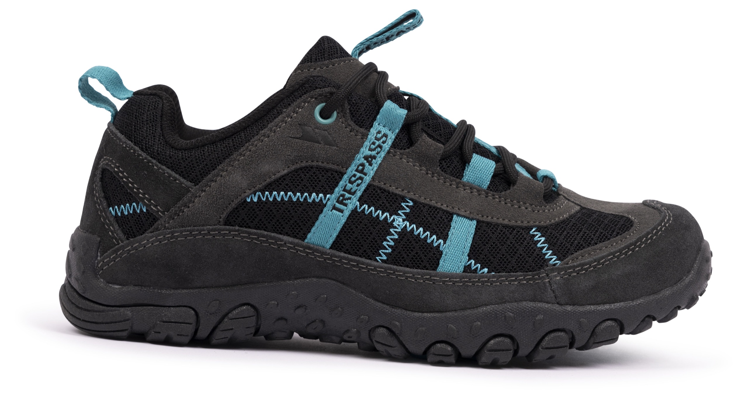 Sneaker Fell, dame, Charcoal/teal