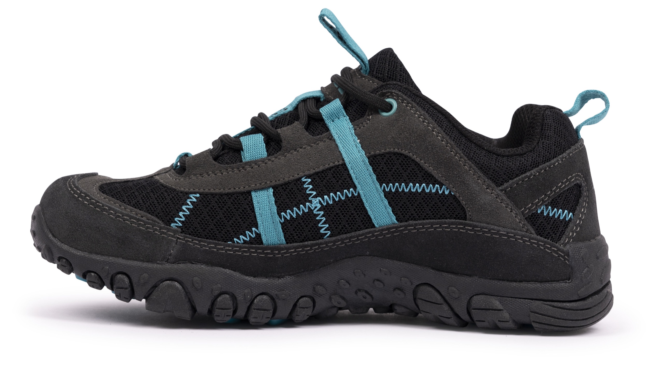 Sneaker Fell, dame, Charcoal/teal