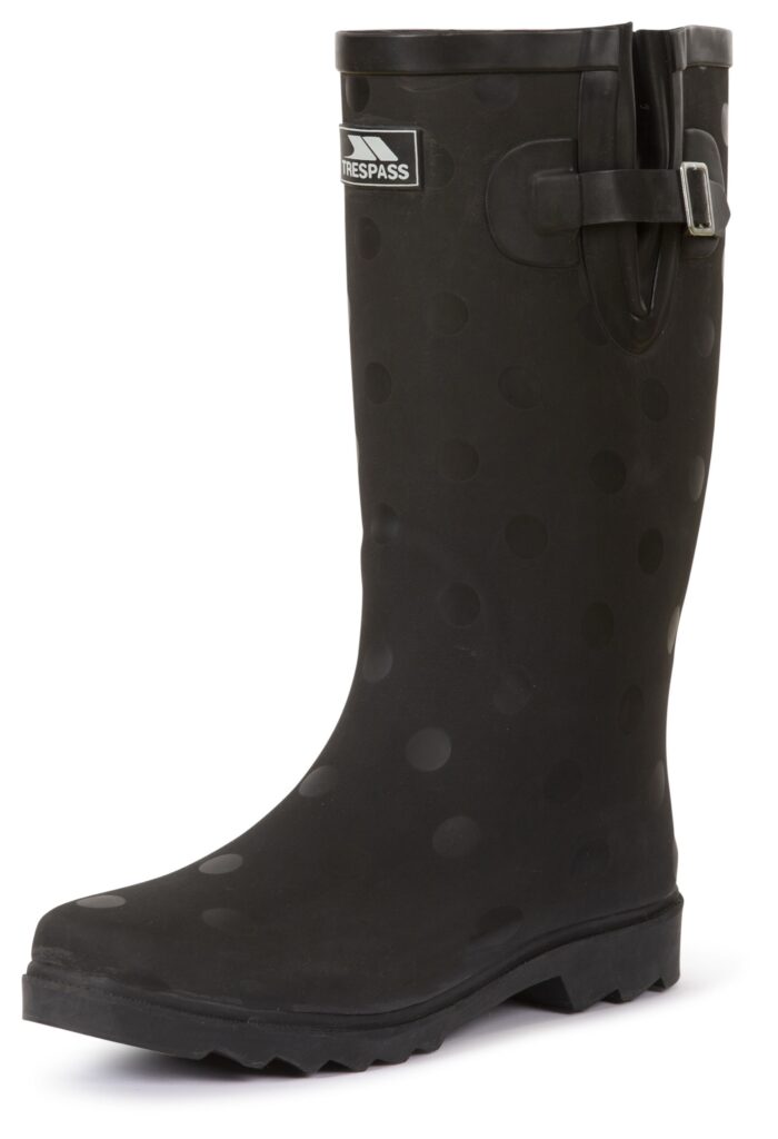 Støvle Elena, dame, Black Polka Dot