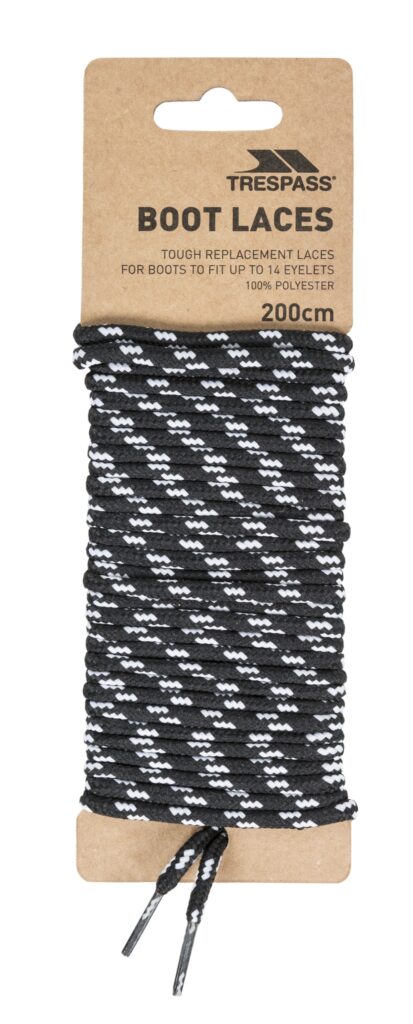 Snørebånd Laces 200, Black