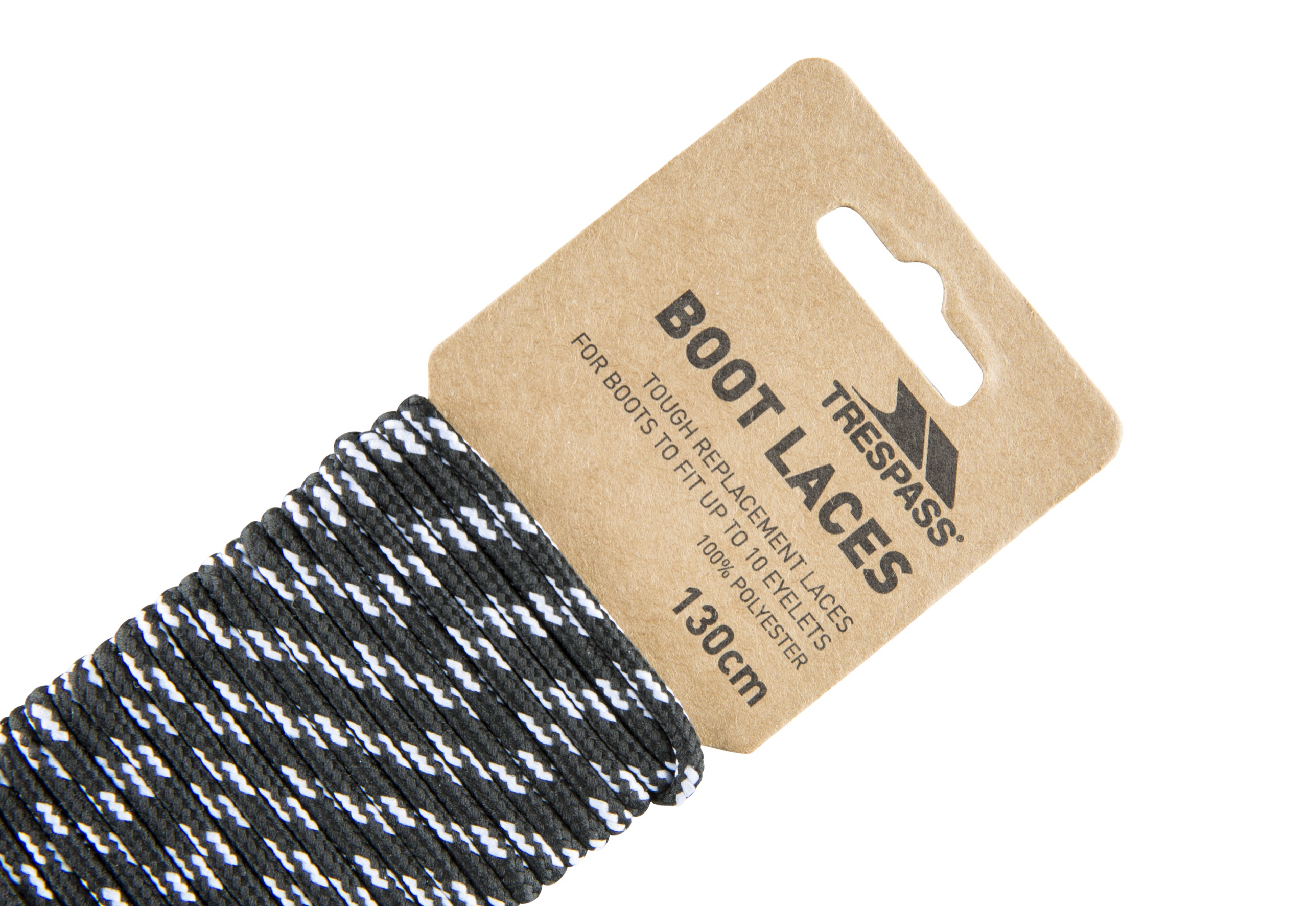 Snørebånd Laces 130, Black