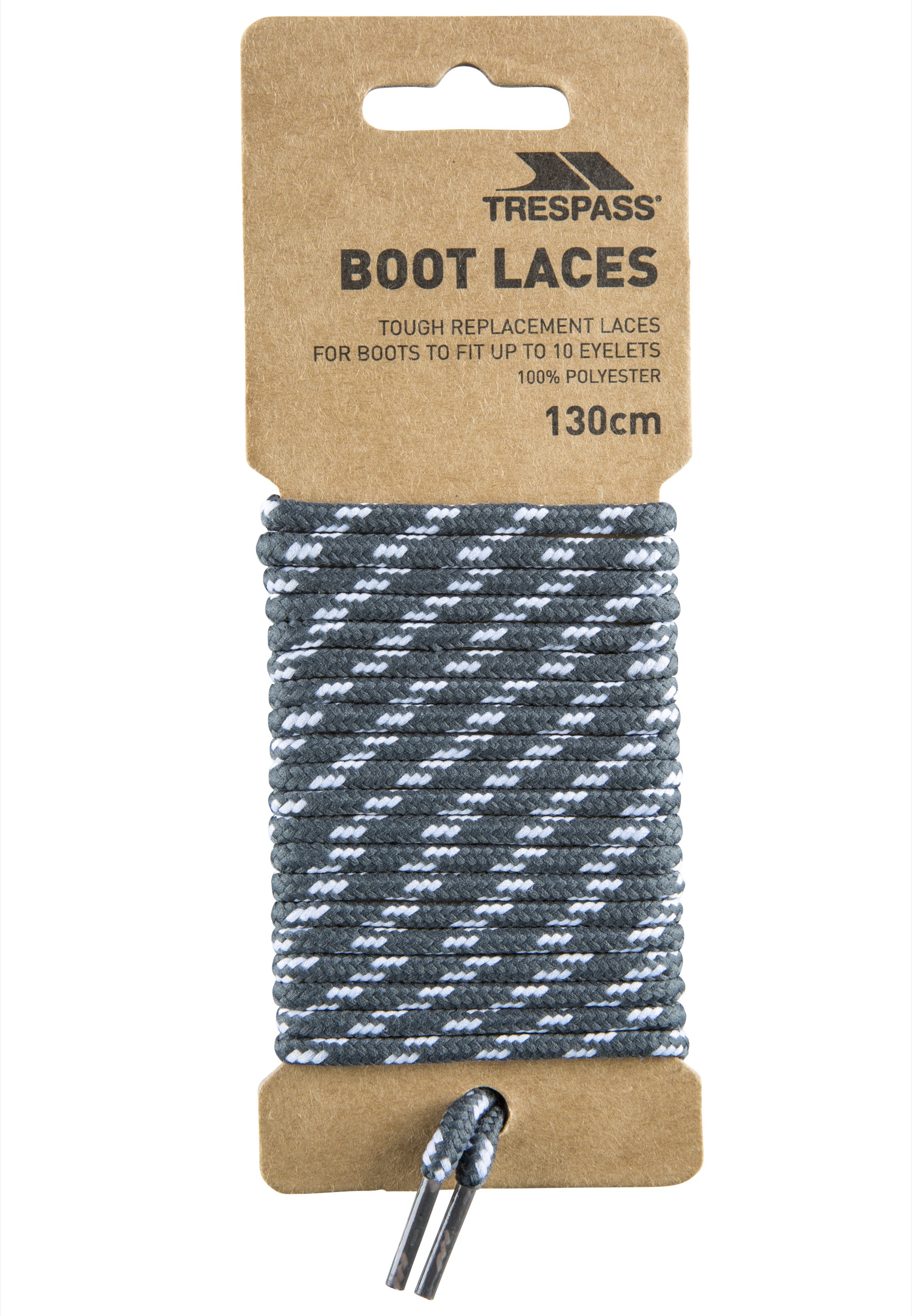 Snørebånd Laces 130, Grey