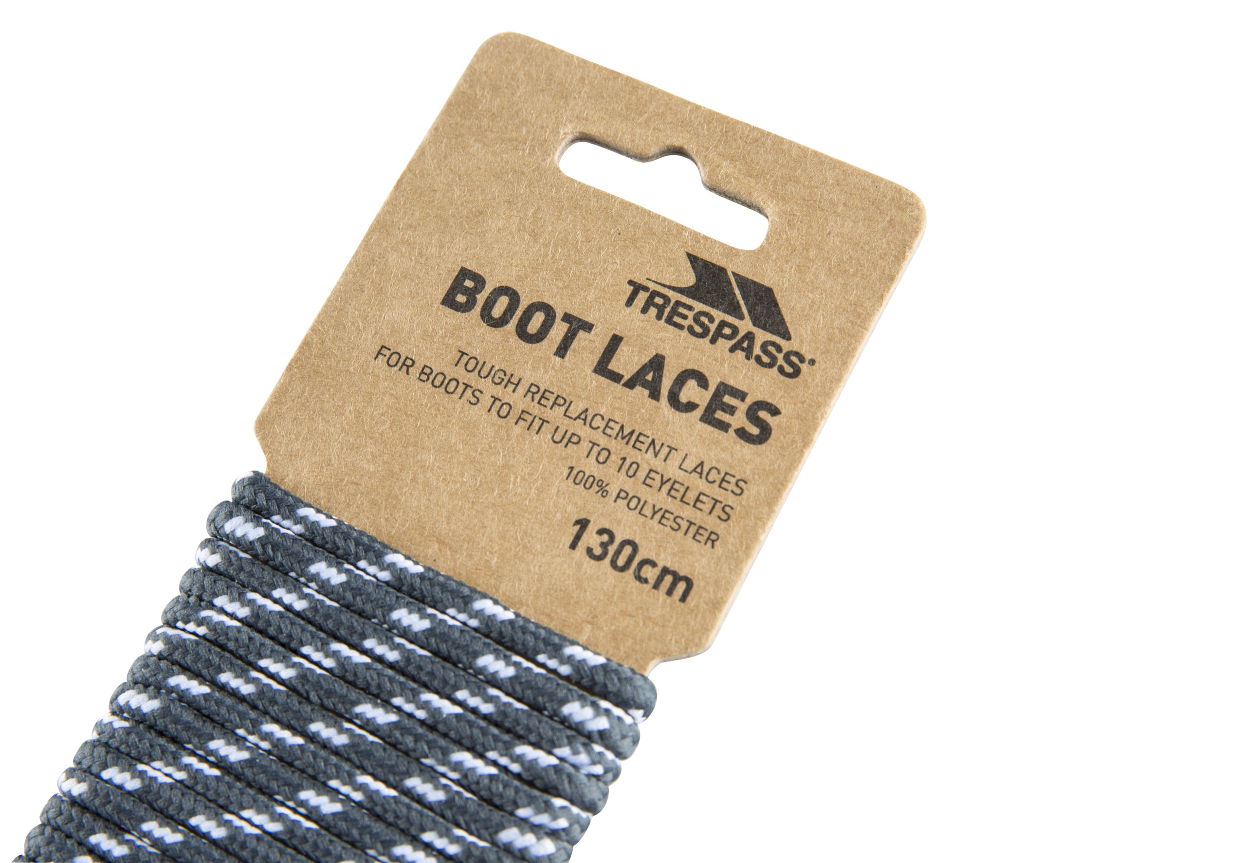 Snørebånd Laces 130, Grey