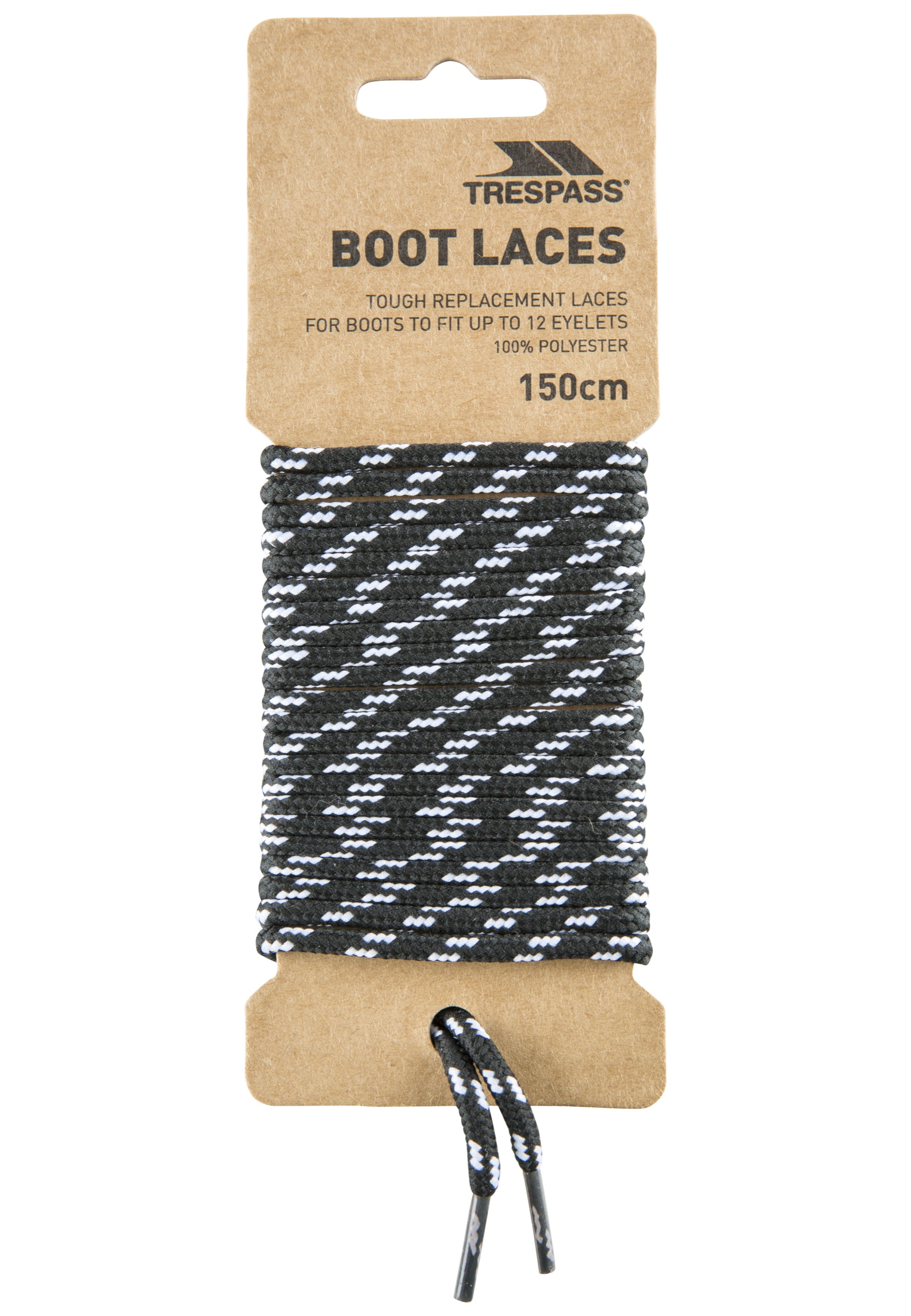Snørebånd Laces 150, Black
