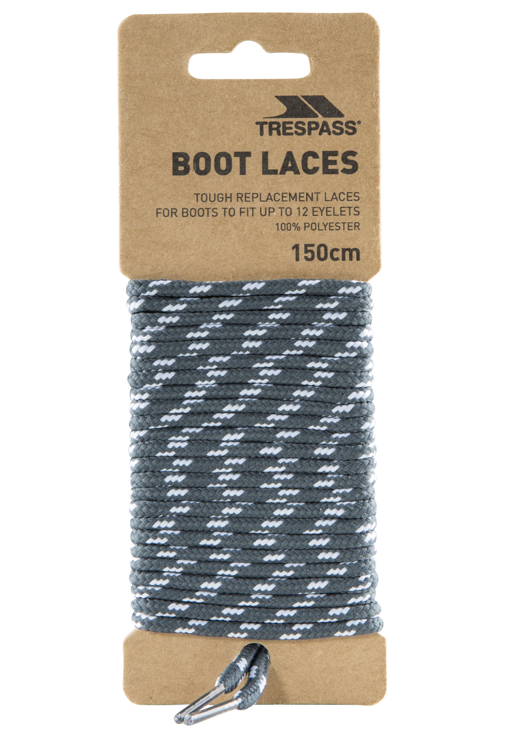 Snørebånd Laces 150, Grey