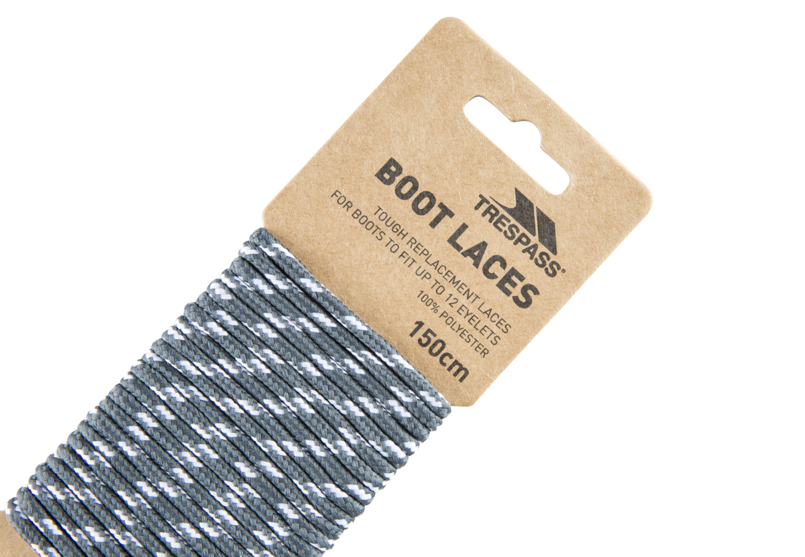 Snørebånd Laces 150, Grey