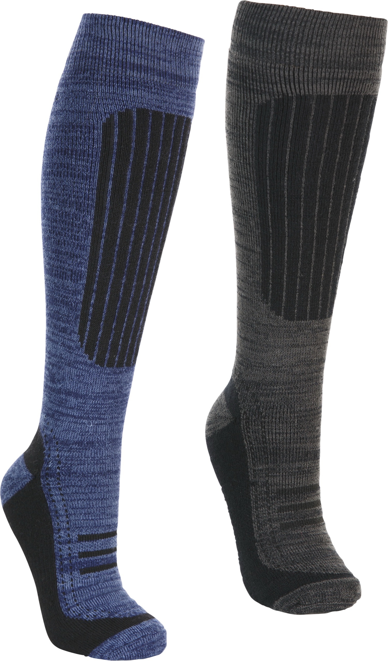 Skistrømpe Langdon II, herre, Navy/ Carbon Melange
