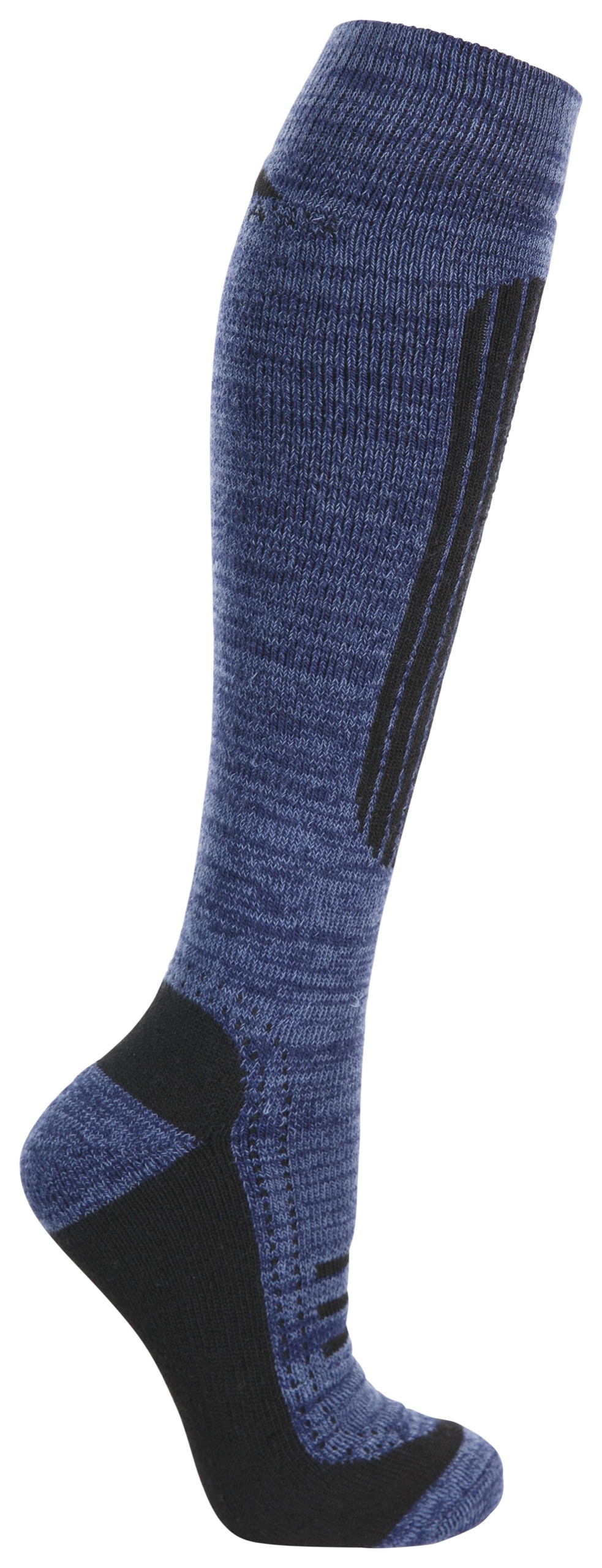 Skistrømpe Langdon II, herre, Navy/ Carbon Melange