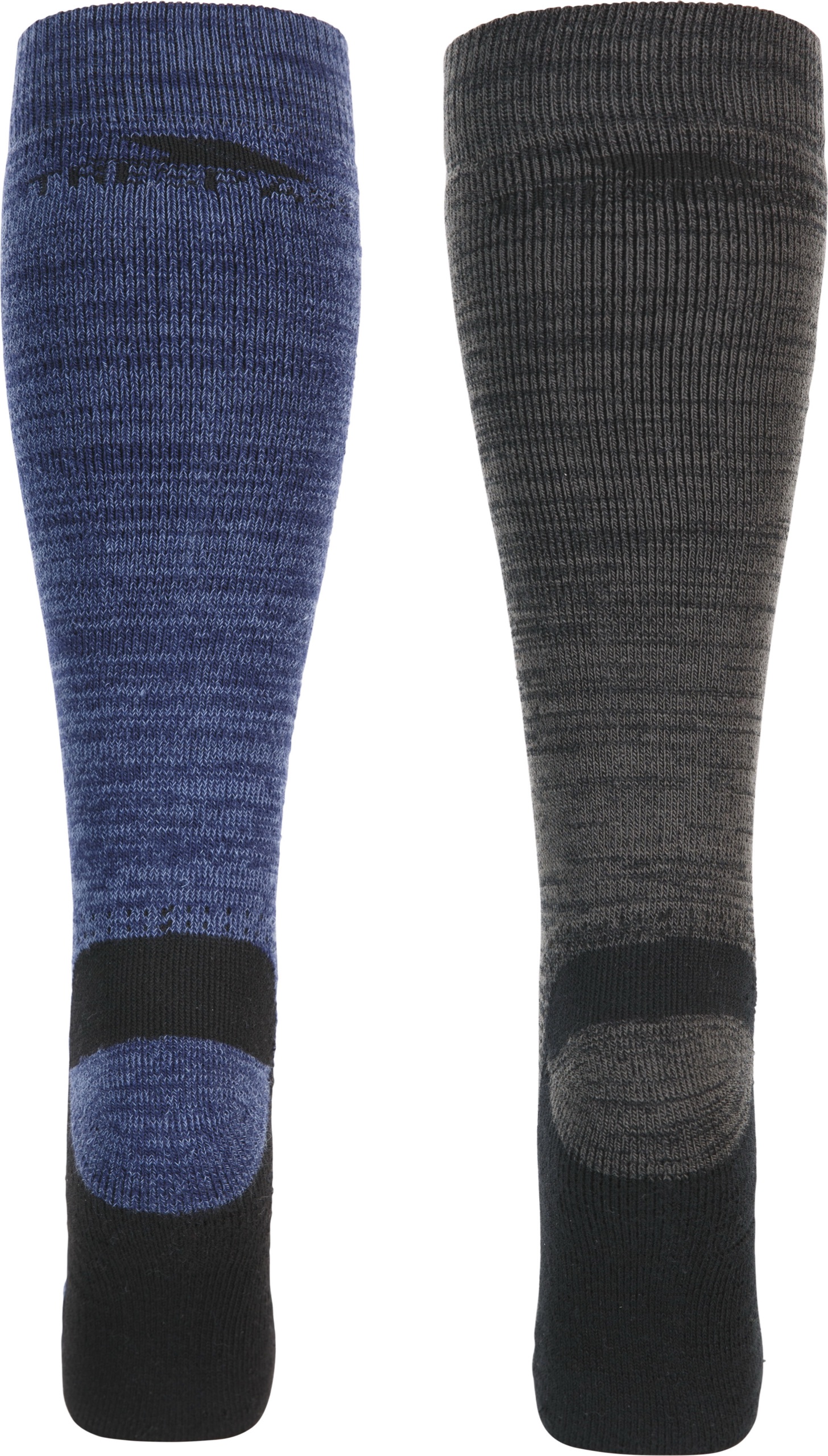 Skistrømpe Langdon II, herre, Navy/ Carbon Melange