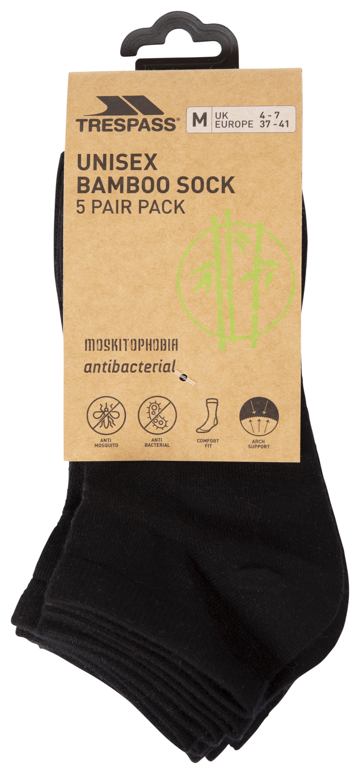 Vandrestrømpe Orbital, Black