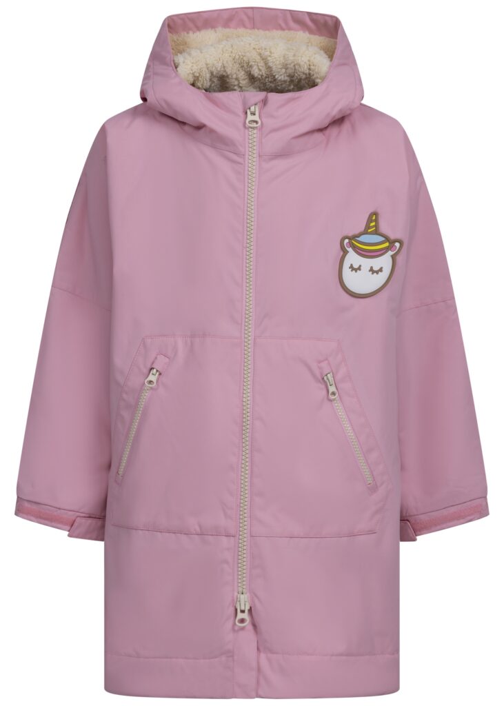 Poncho Mystica, børne, Baby Pink