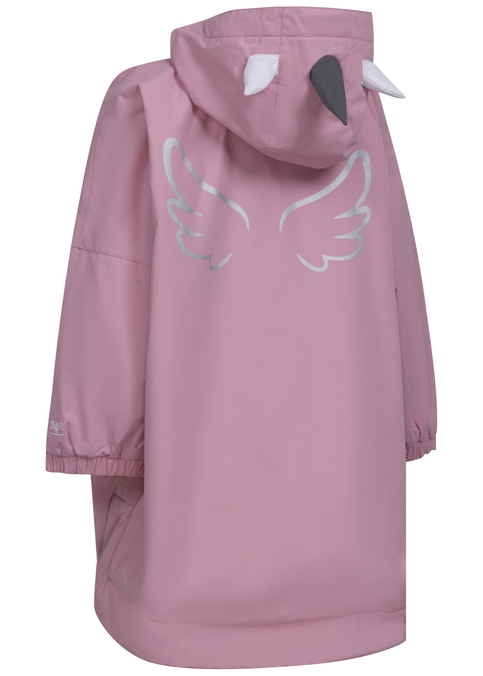 Poncho Mystica, børne, Baby Pink