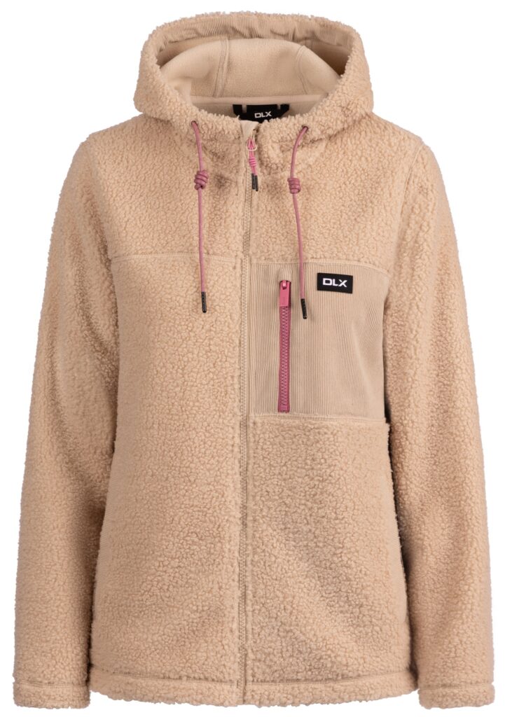 Fleecetrøje Jowita, dame, Soft Stone