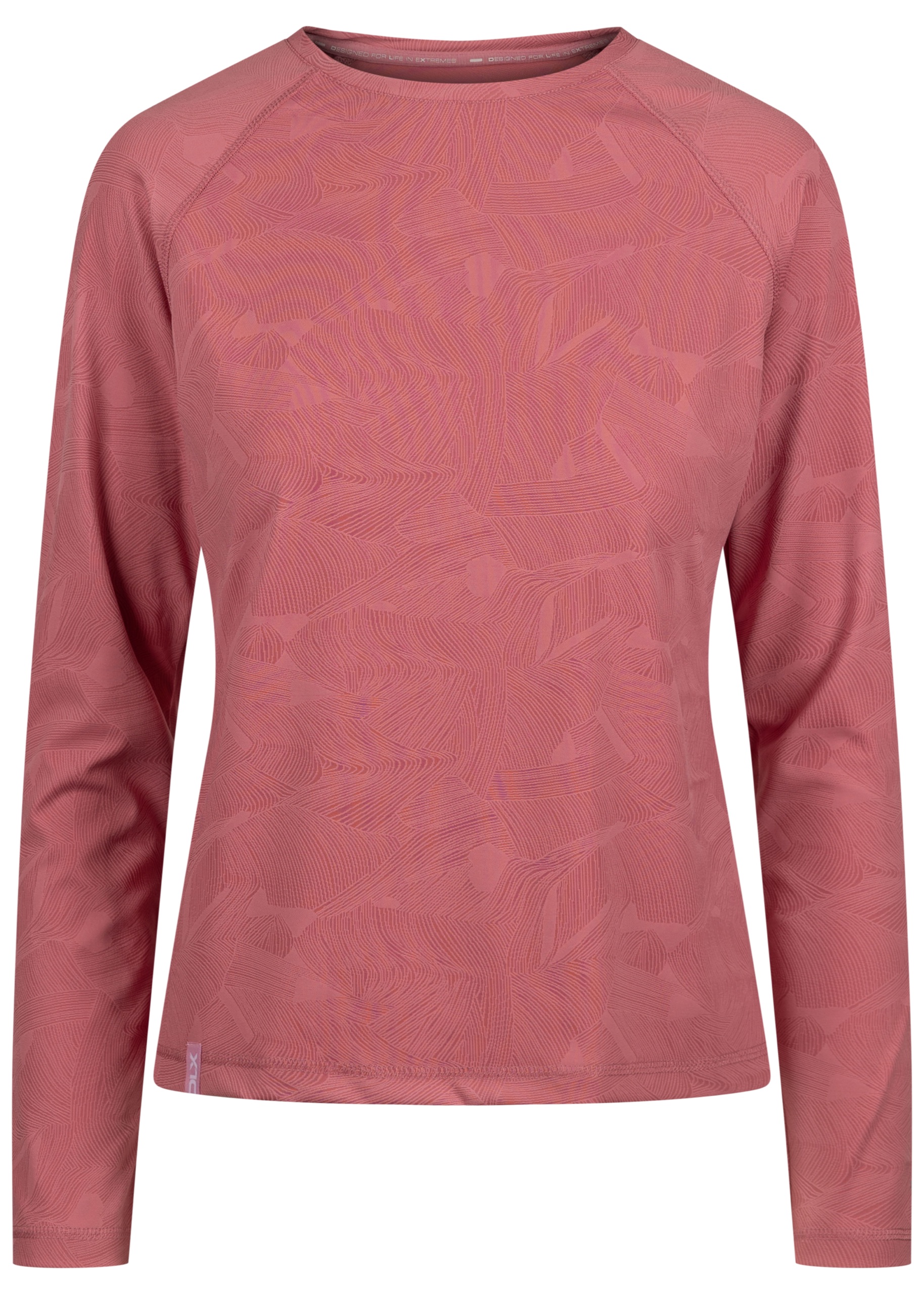 Langærmet overdel Anneliese, dame, Rose Blush