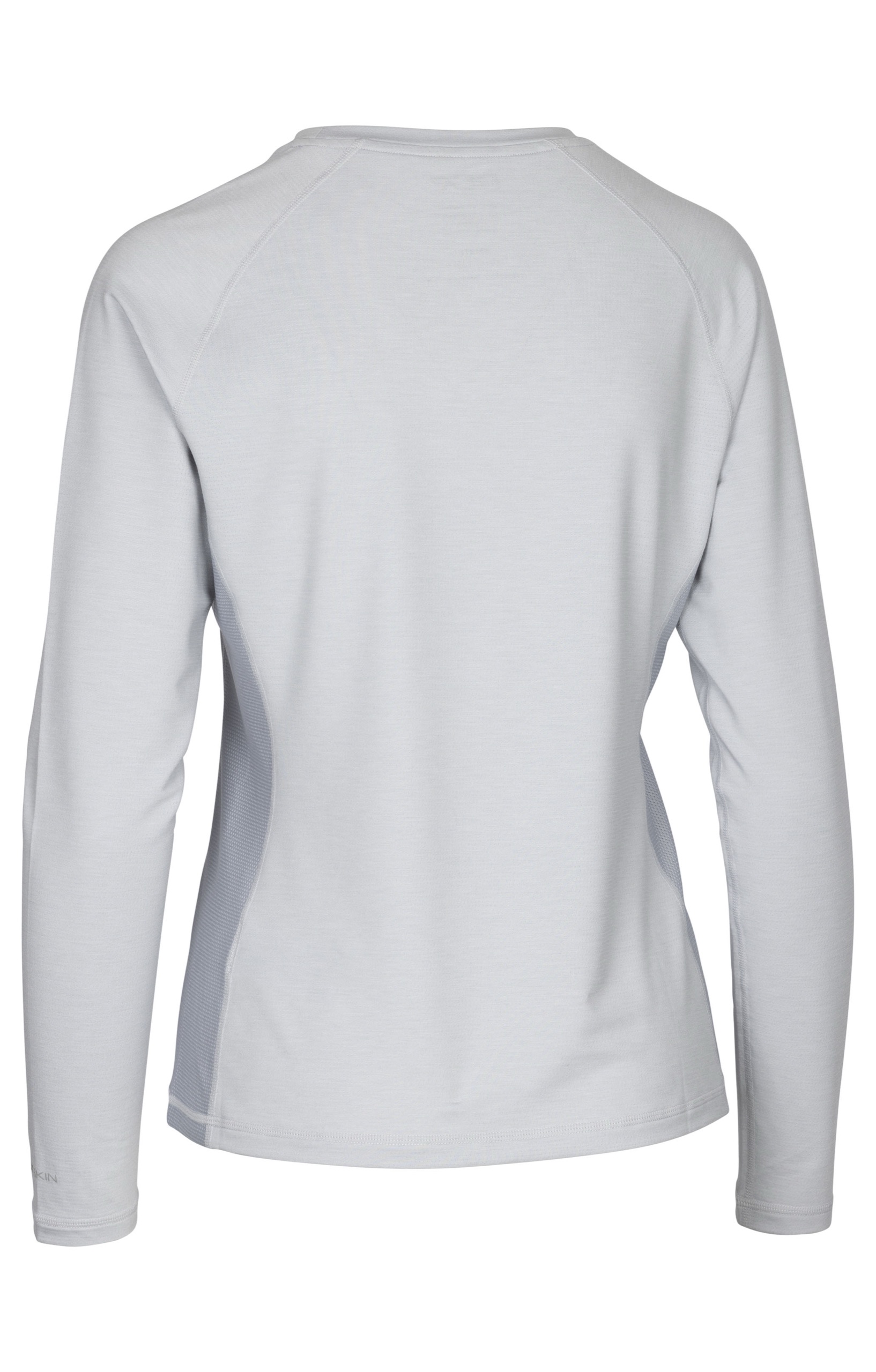 Langærmet overdel Katherine, dame, Pale Grey Marl