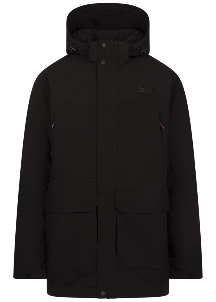 Regnjakke Donahue, herre, Black