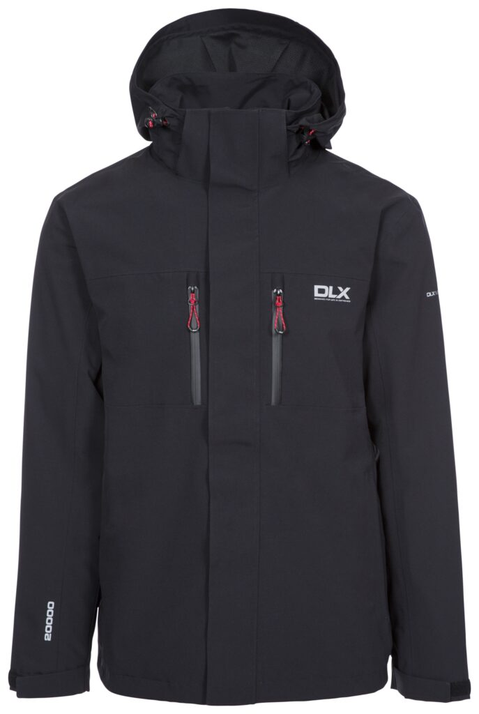 Regnjakke Oswalt, herre, Black