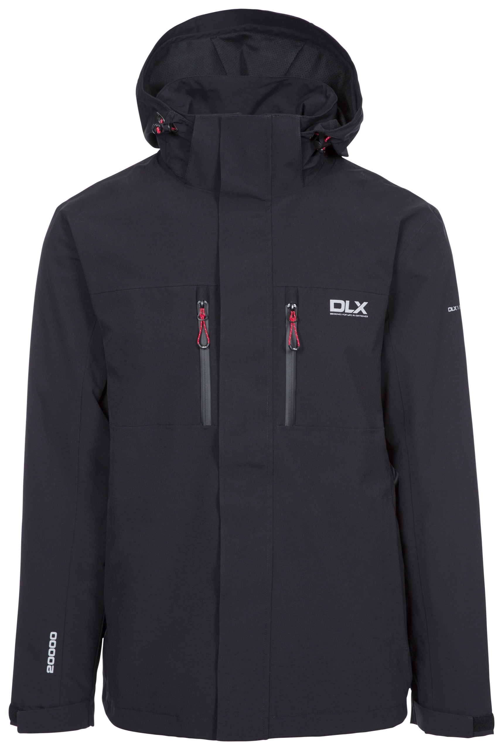 Regnjakke Oswalt, herre, Black