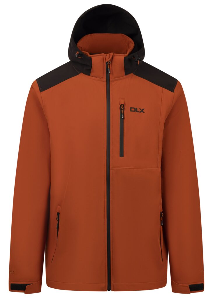 Softshelljakke Durand, herre, Burnt Orange