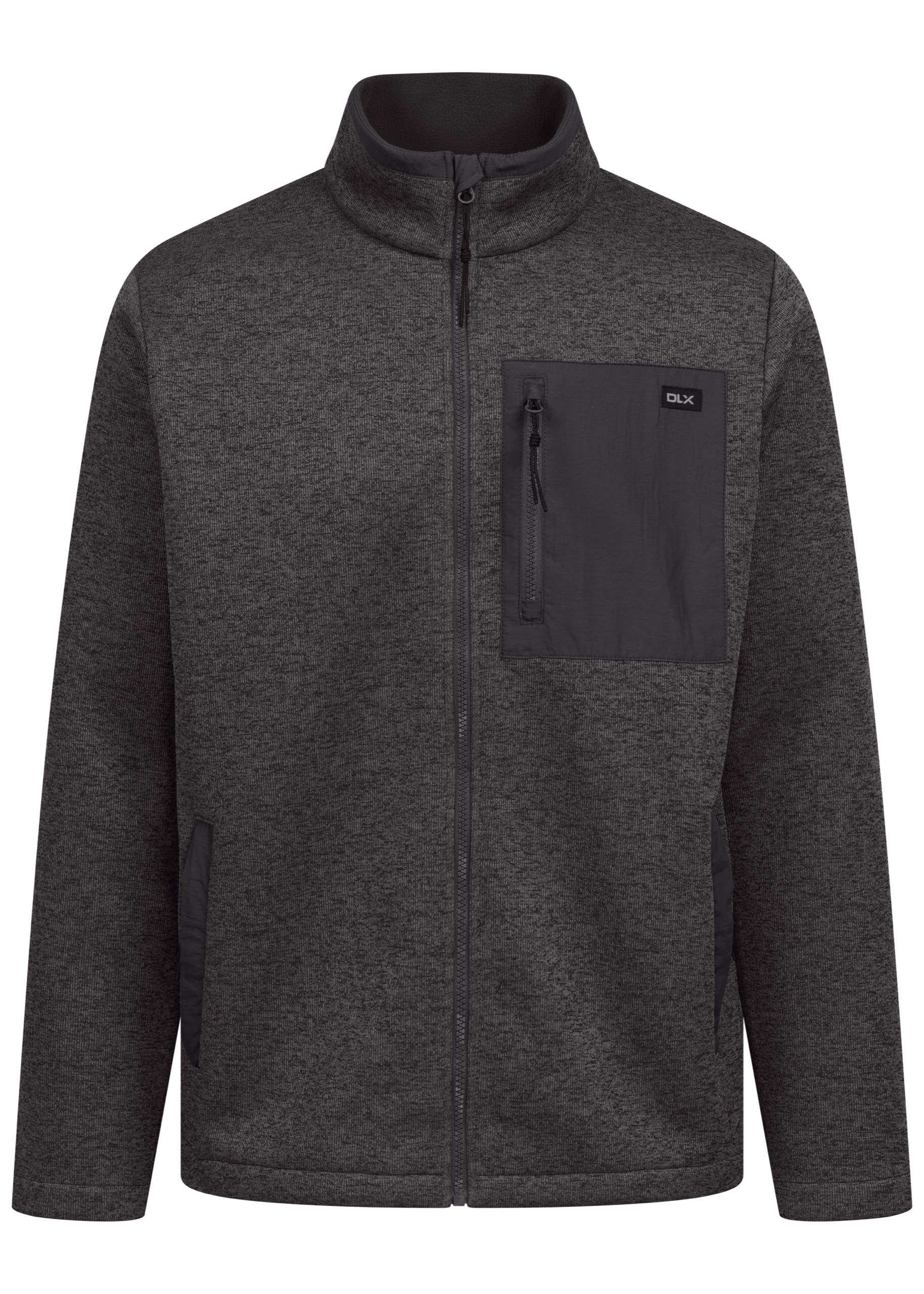 Fleecetrøje Boyle, herre, Charcoal Marl